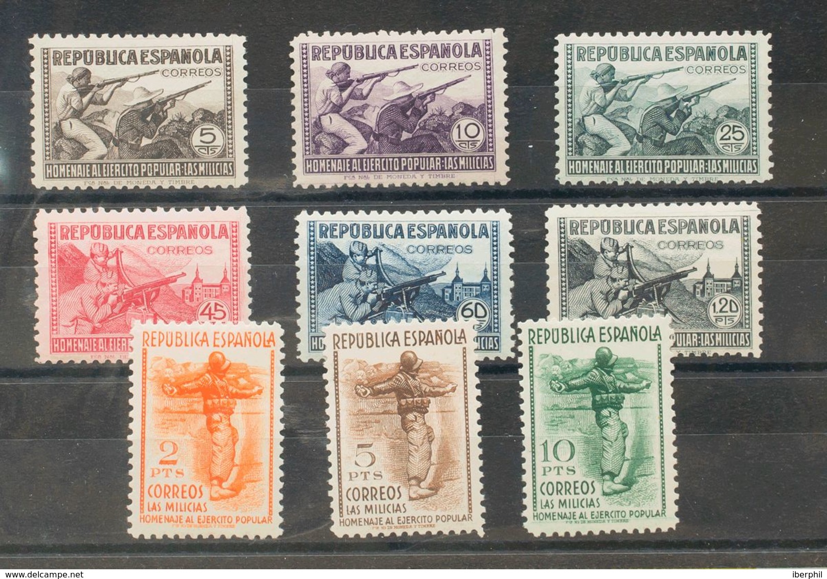 **792/00. 1938. Serie Completa. Excelentes Centrajes. MAGNIFICO Y RARO. Cert. CEM. Edifil 2020: +850 Euros - Sonstige & Ohne Zuordnung