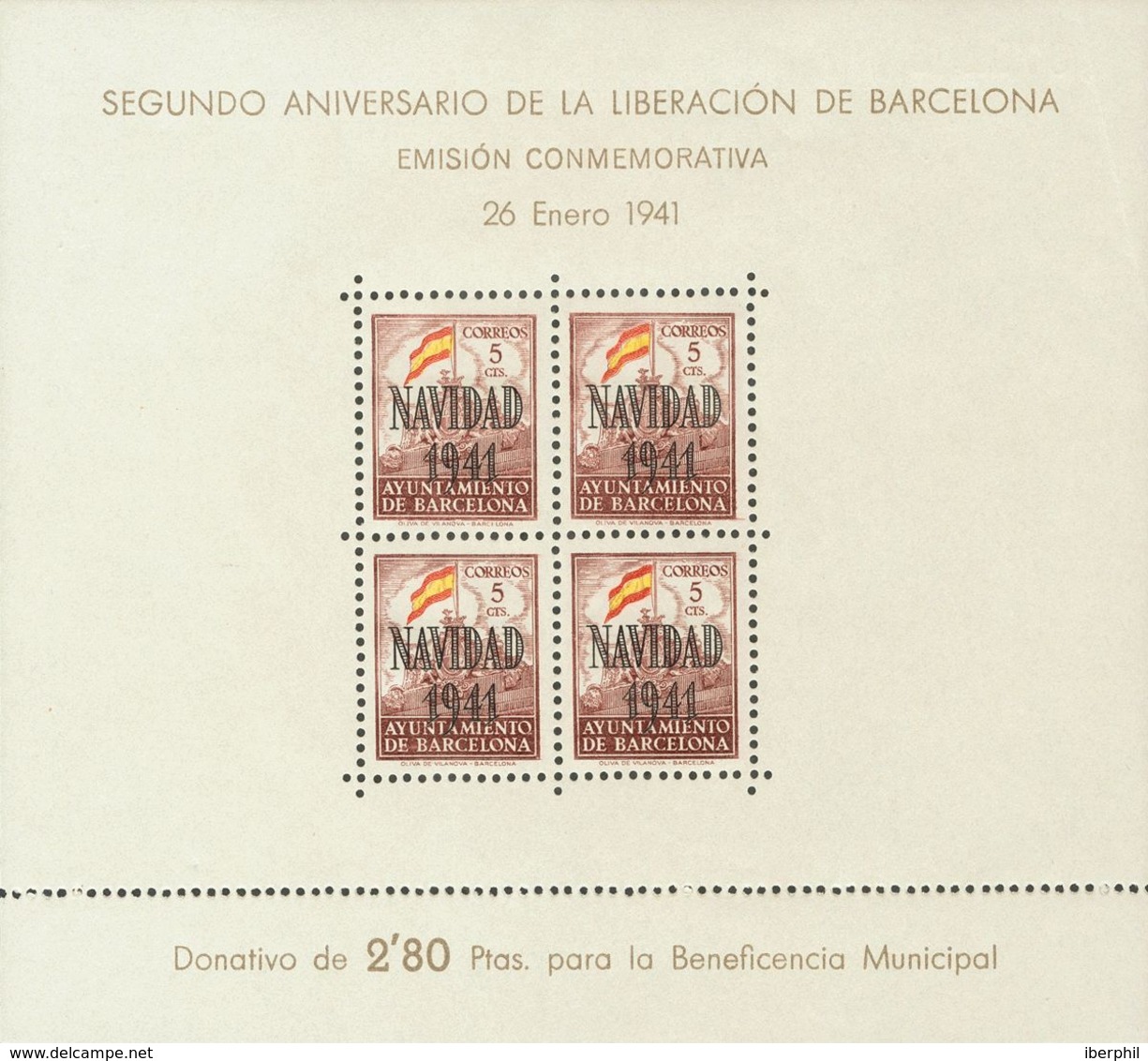 **31/32. 1941. Hojas Bloque. MAGNIFICAS. Edifil 2020: 80 Euros - Autres & Non Classés