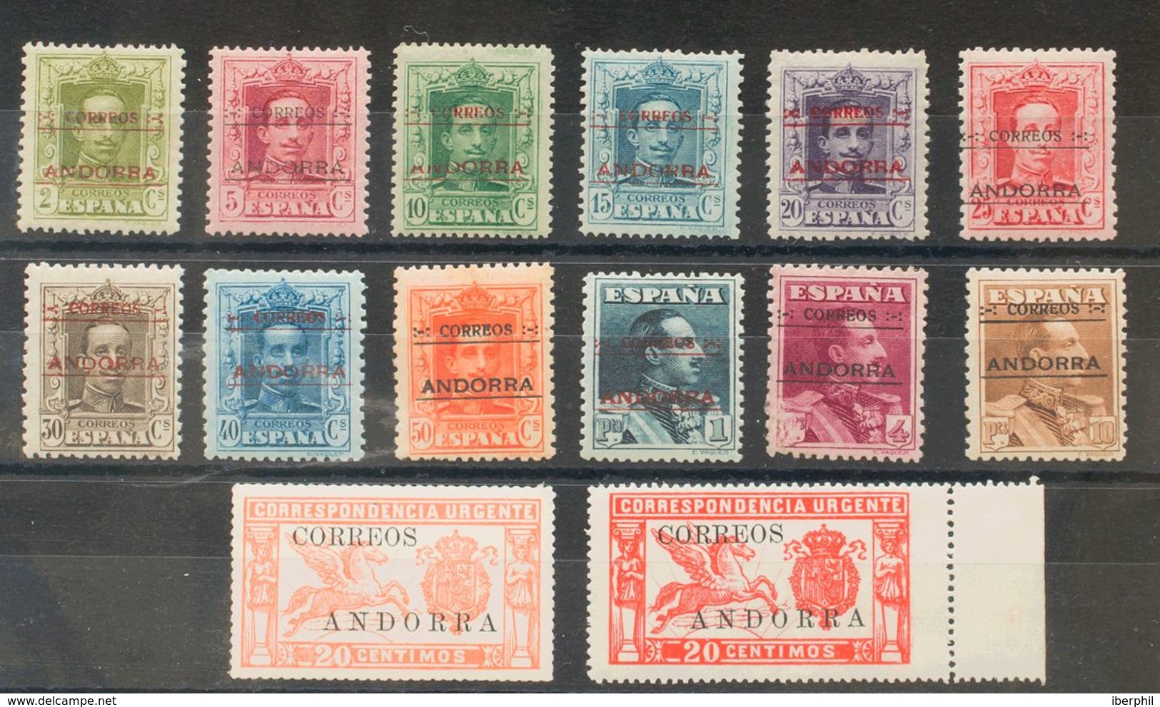 **1/14. 1928. Serie Completa. MAGNIFICA Y RARA. Edifil 2020: 940 Euros - Autres & Non Classés