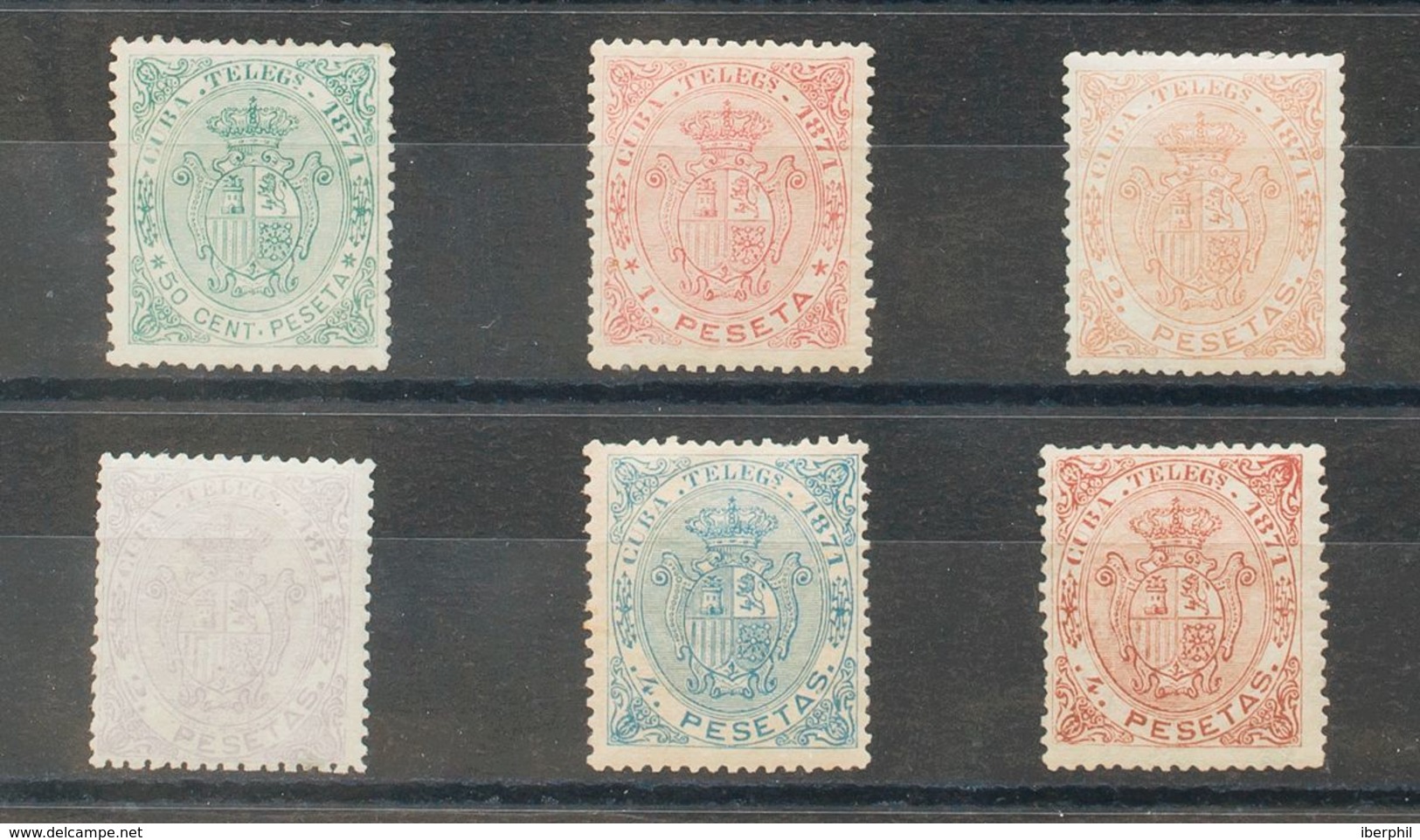 *15/20. 1871. Serie Completa (conservación Habitual). BONITA Y RARISIMA. Edifil 2020: 1.370 Euros - Sonstige & Ohne Zuordnung