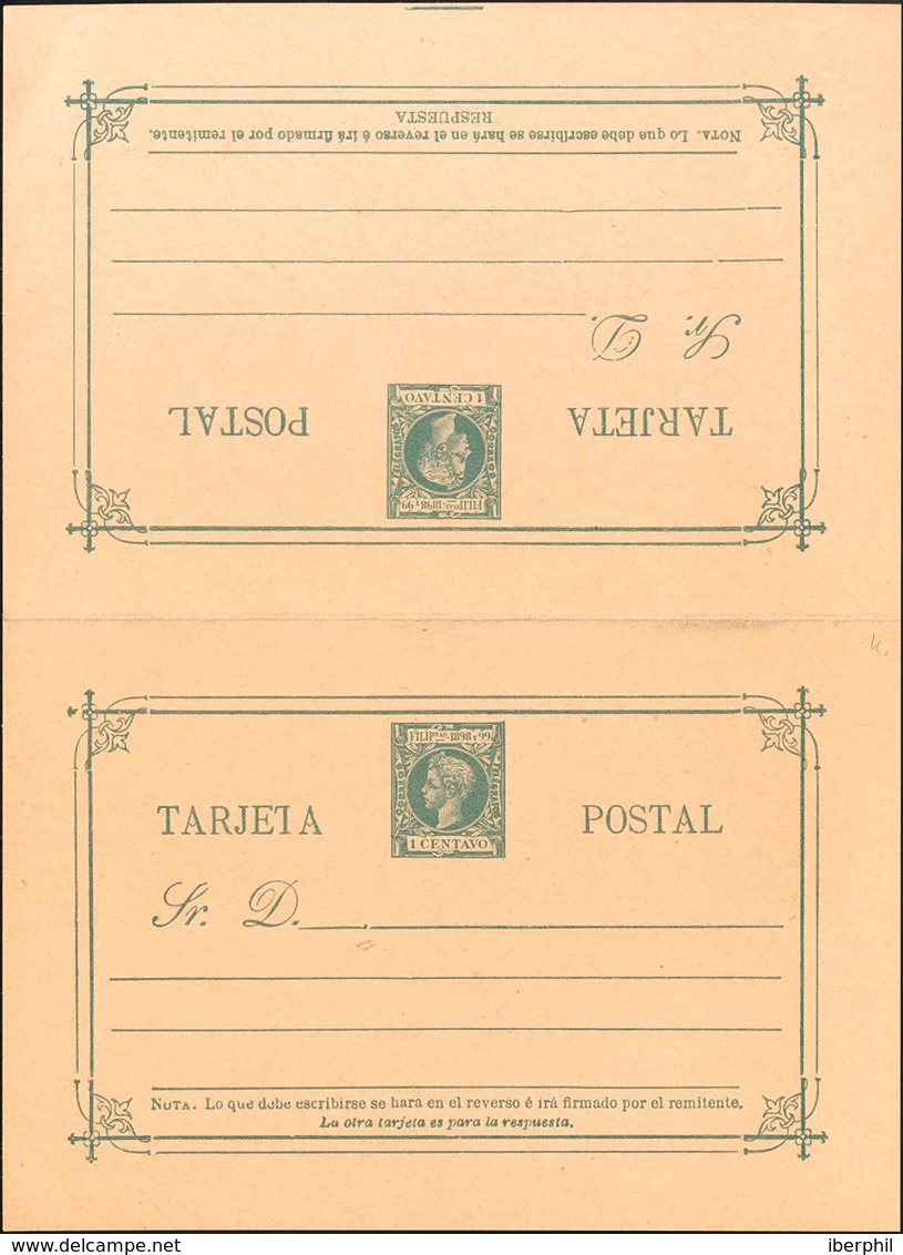 (*)EP12/19. 1898. Juego Completo De Tarjetas Entero Postales. MAGNIFICO. Edifil 2020: 404 Euros - Sonstige & Ohne Zuordnung