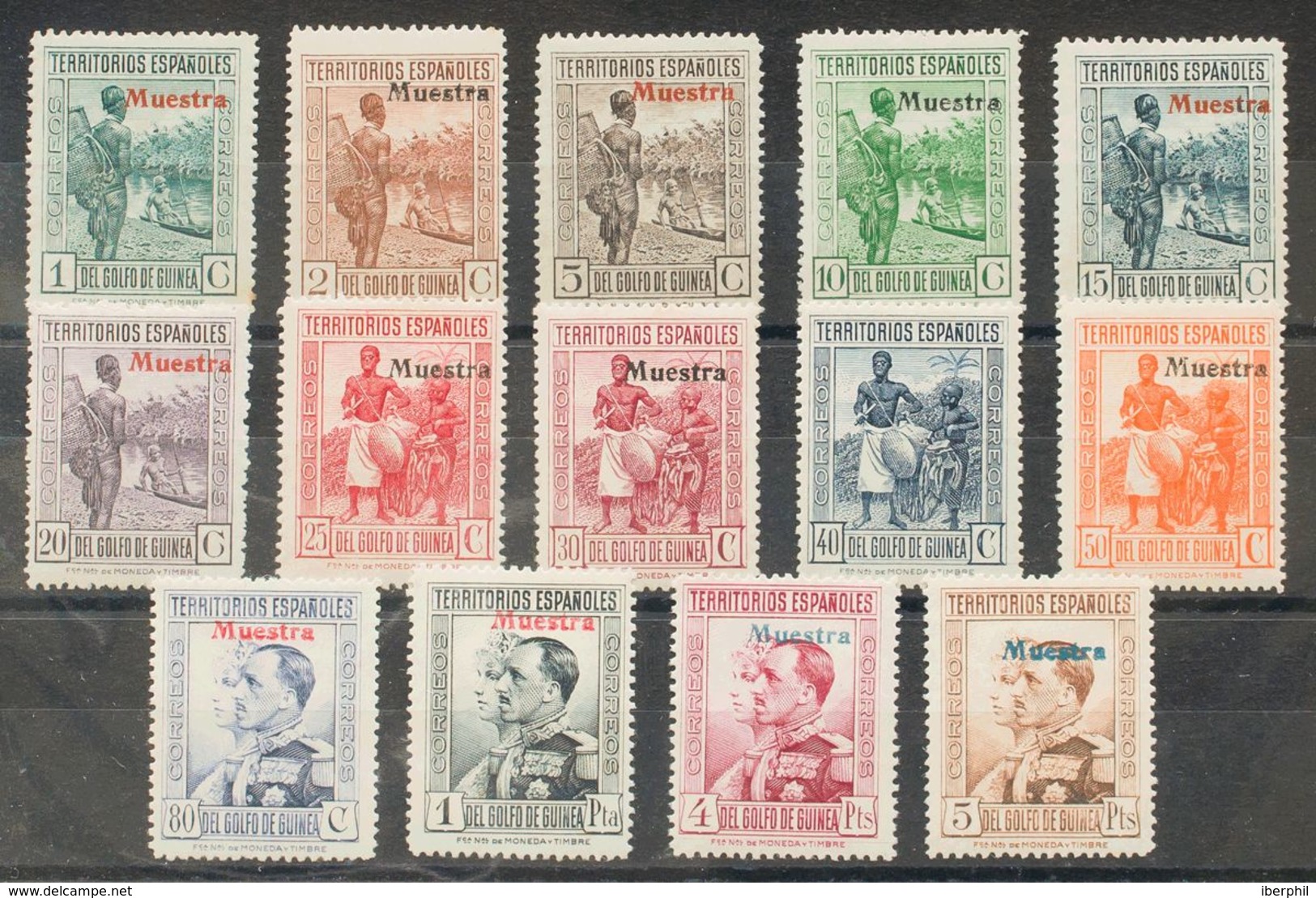 **202/15MB. 1931. Serie Completa. Sobrecarga MUESTRA Y NºA.000.000. MAGNIFICA. Edifil 2018: 157,5 Euros - Sonstige & Ohne Zuordnung