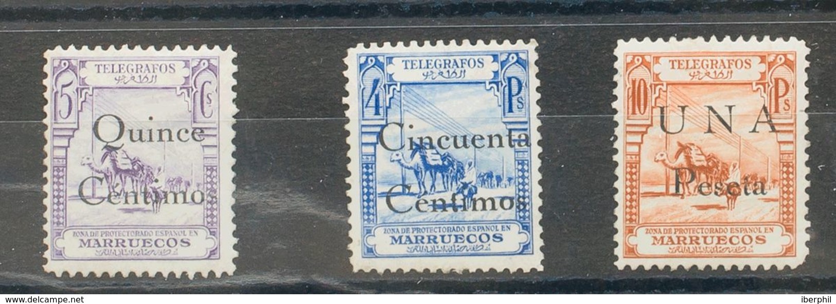 *32/34. 1935. Serie Completa. MAGNIFICA Y RARA. Edifil 2020: 495 Euros - Autres & Non Classés