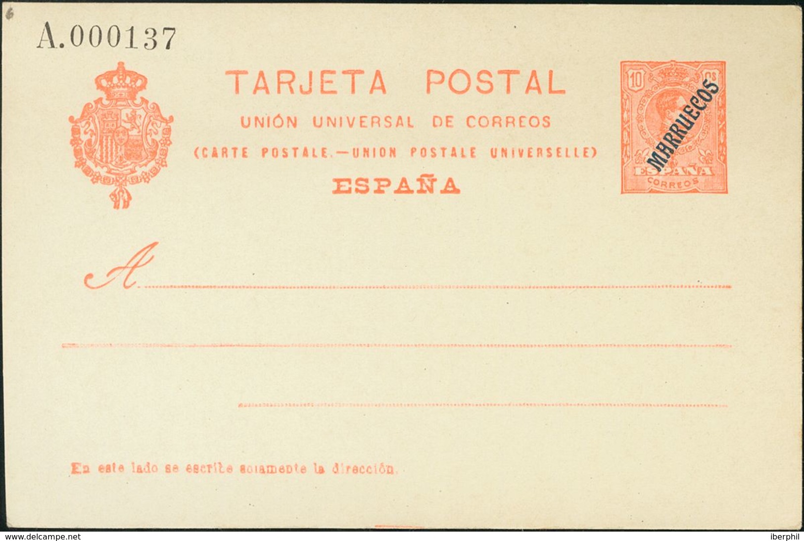(*)EP6. 1914. 10 Cts Naranja Sobre Tarjeta Entero Postal. MAGNIFICA. Edifil 2020: 124 Euros - Sonstige & Ohne Zuordnung