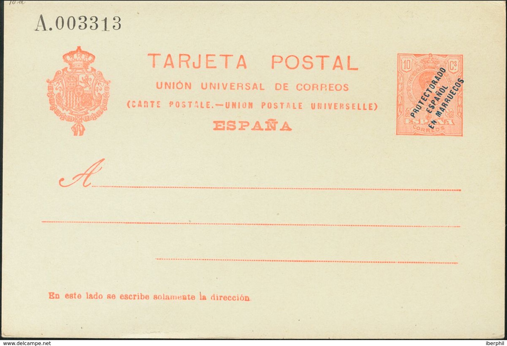(*)EP11. 1915. 10 Cts Naranja Sobre Tarjeta Entero Postal. MAGNIFICA. Edifil 2019: 130 Euros - Autres & Non Classés