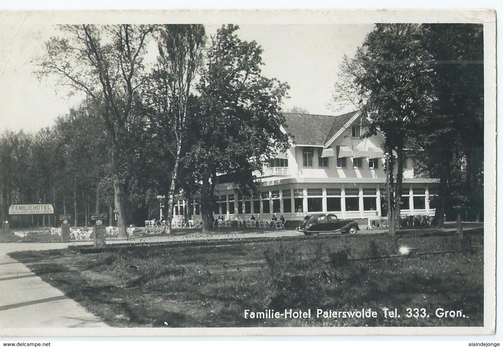 Paterswolde - Familie-Hotel - Foto Kramers, Groningen - 1939 - Andere & Zonder Classificatie