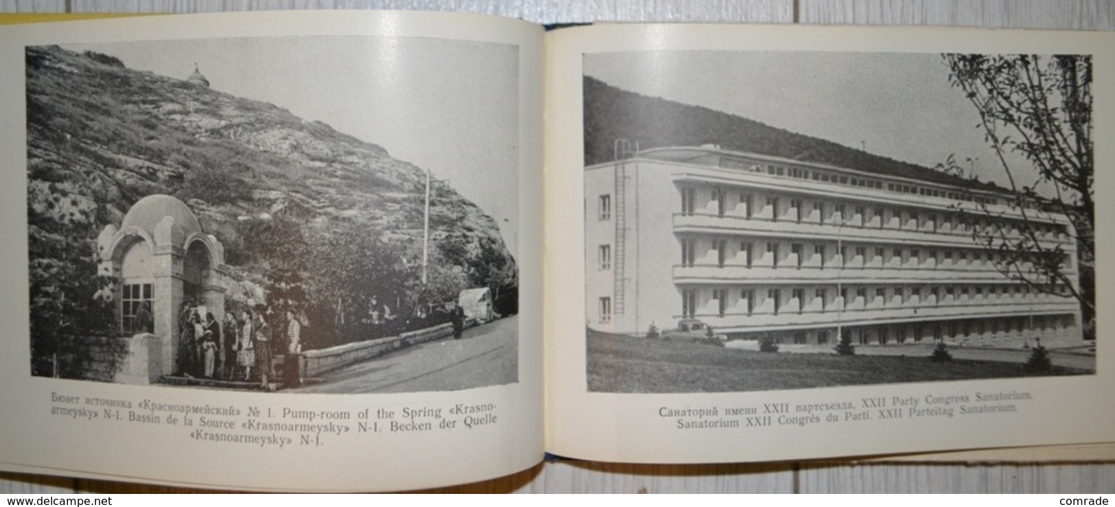 Russia. Caucasian Mineral Waters. 1963 Guide. Pyatigorsk.Yesentuki.Zheleznovodsk