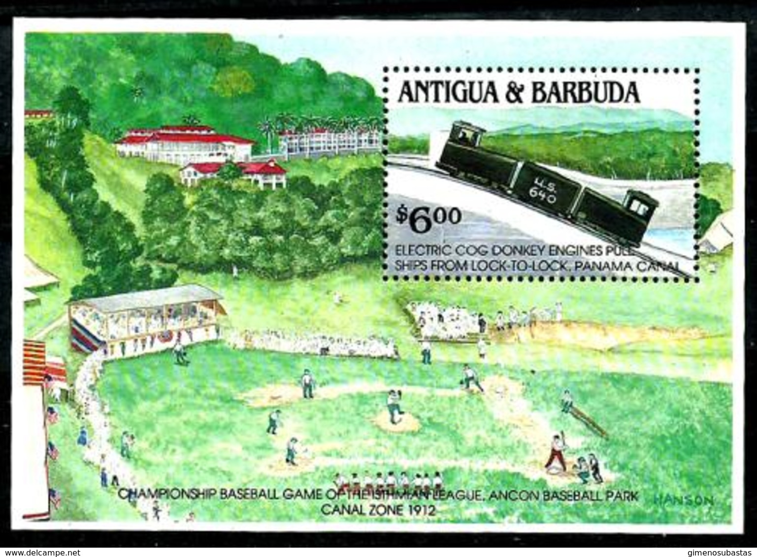 Antigua Y Barbuda HB 216 En Nuevo - Antigua And Barbuda (1981-...)