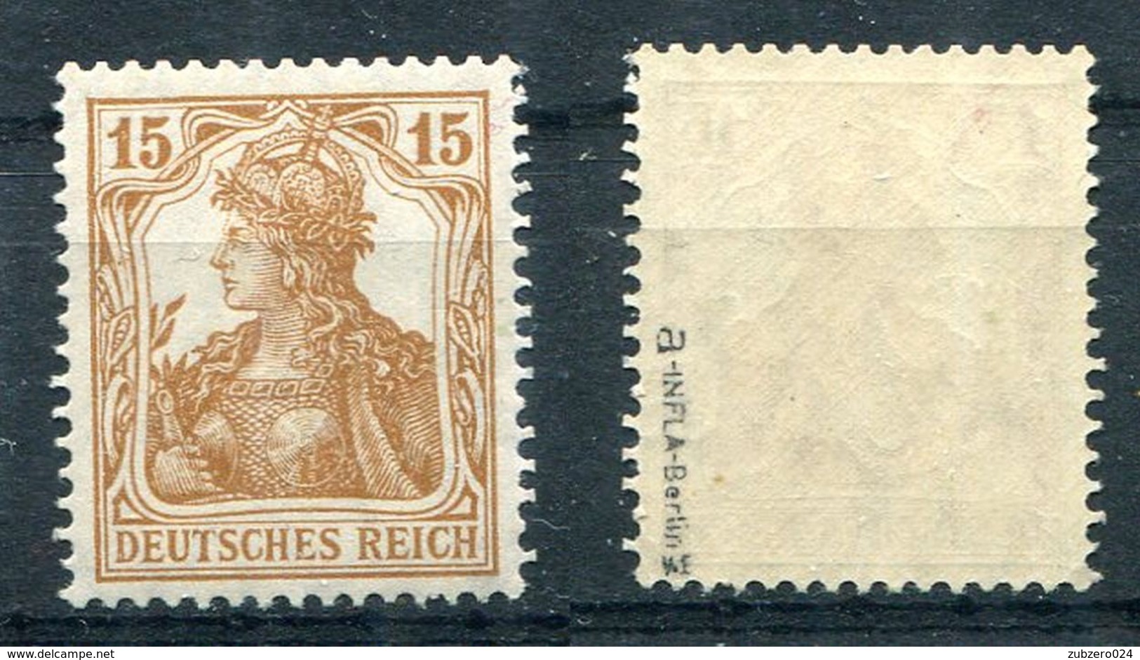 D. Reich Michel-Nr. 100a Postfrisch - Geprüft - Ungebraucht