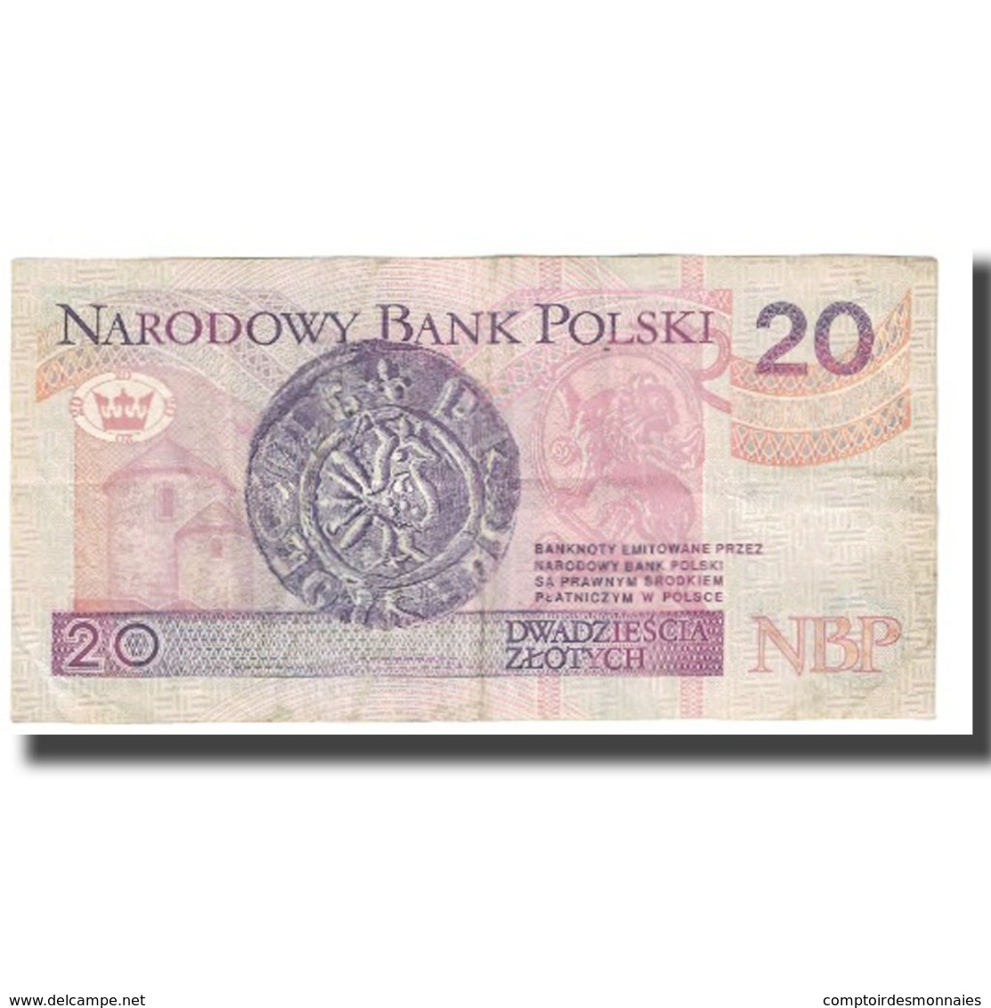 Billet, Pologne, 20 Zlotych, 1994, 1994-03-25, KM:174a, TTB - Poland