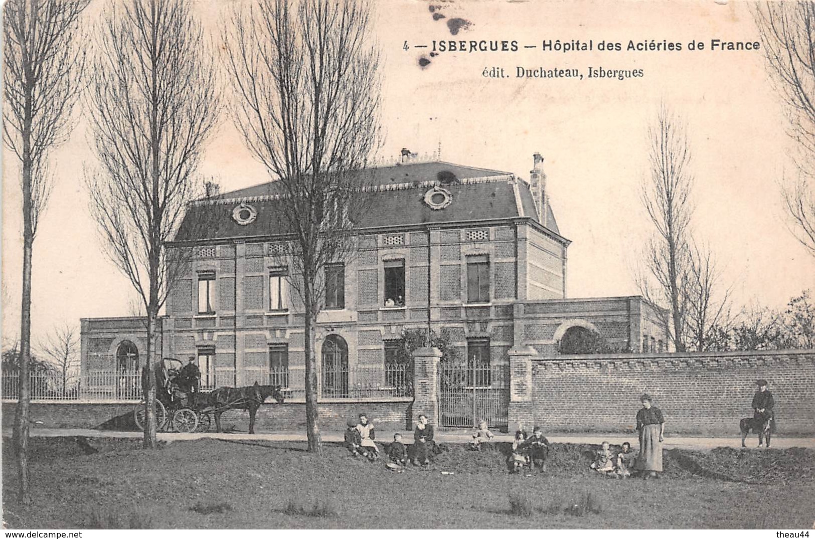 ¤¤   -   ISBERGUES    -  Hôpital Des Aciéries De France    -  ¤¤ - Isbergues