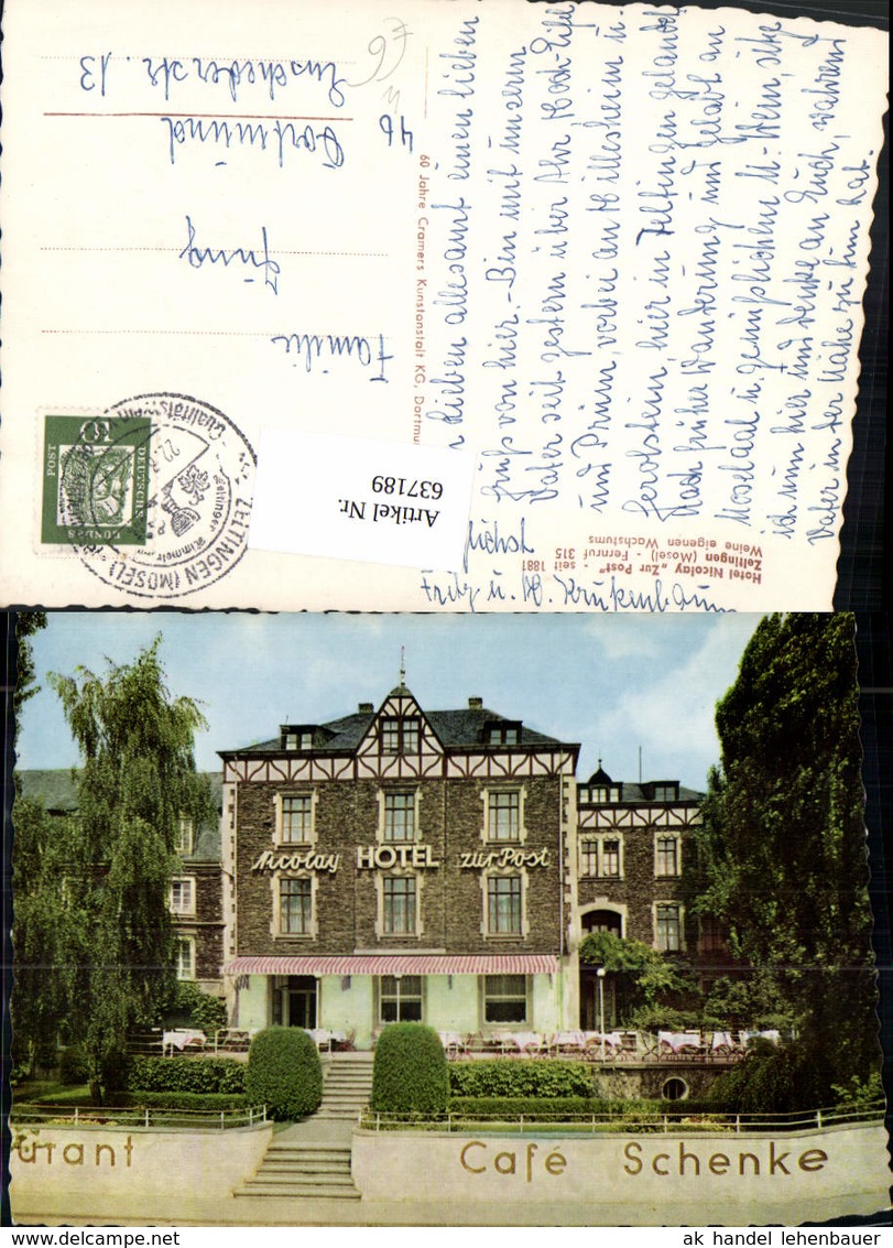 637189,Zeltingen-Rachtig Zeltingen Mosel Hotel Nicolay Zur Post - Sonstige & Ohne Zuordnung