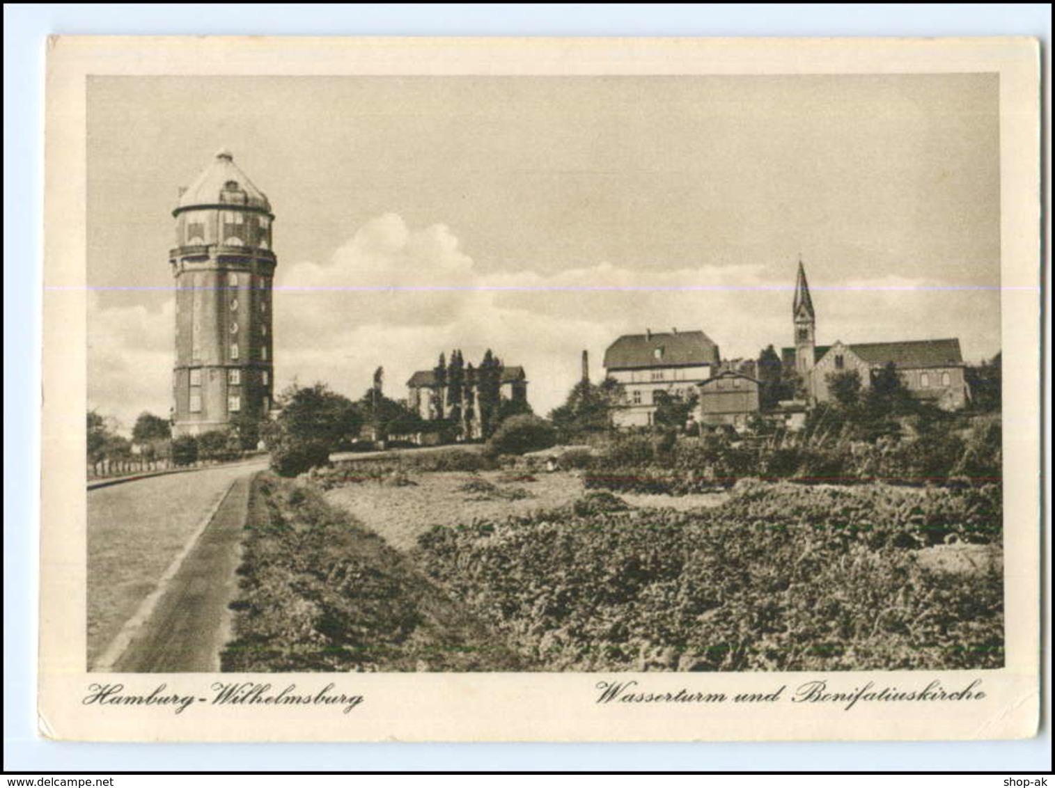 XX006872/ Hamburg Wilhelmsburg Wasserturm AK Ca.1940  - Wilhemsburg