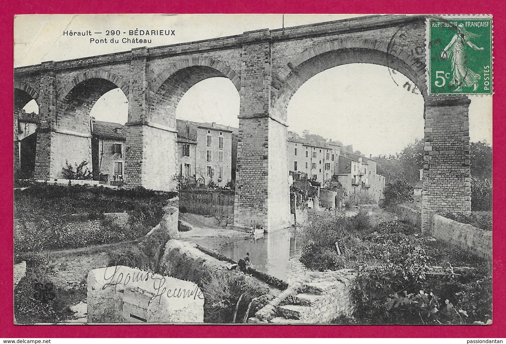 CPA Bédarieux - Pont Du Château - Bedarieux