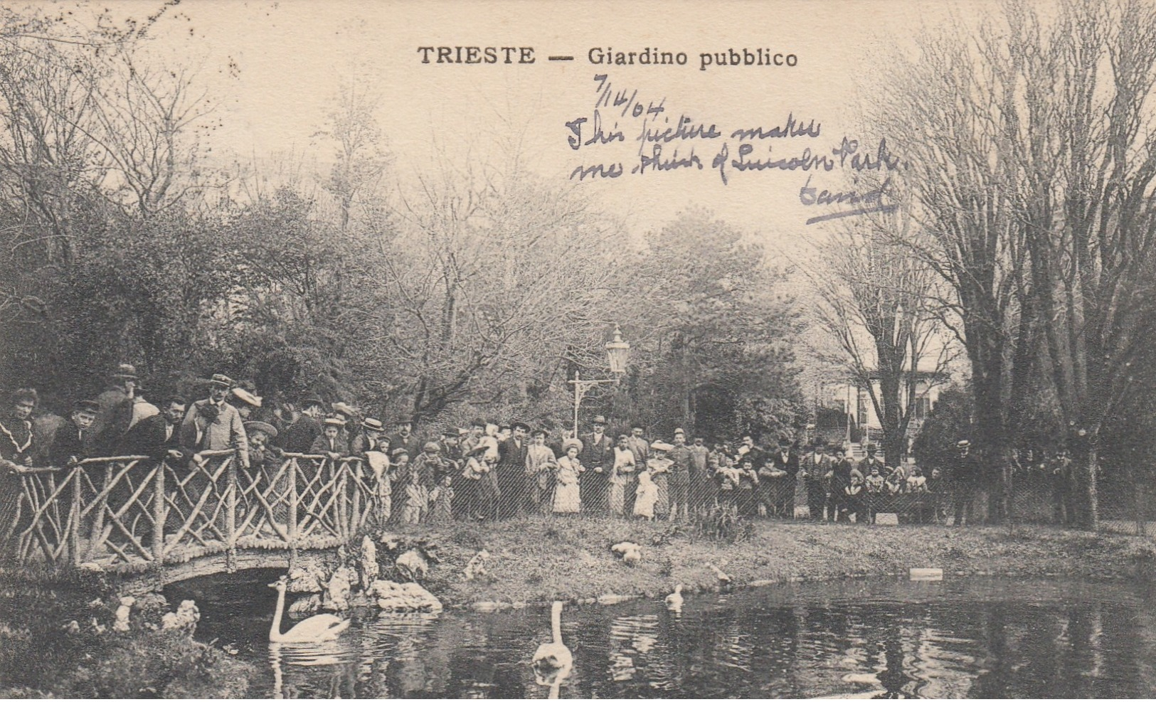 Trieste , Italy , 00-10s ; Giardino Pubblico - Trieste (Triest)