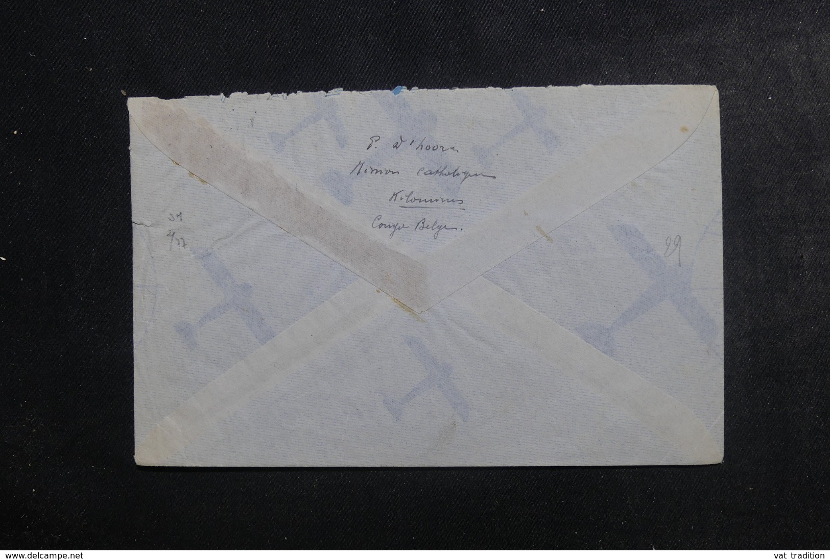 CONGO BELGE - Enveloppe De Aba Pour La Belgique Par Avion En 1936, Affranchissement Plaisant - L 46311 - Covers & Documents