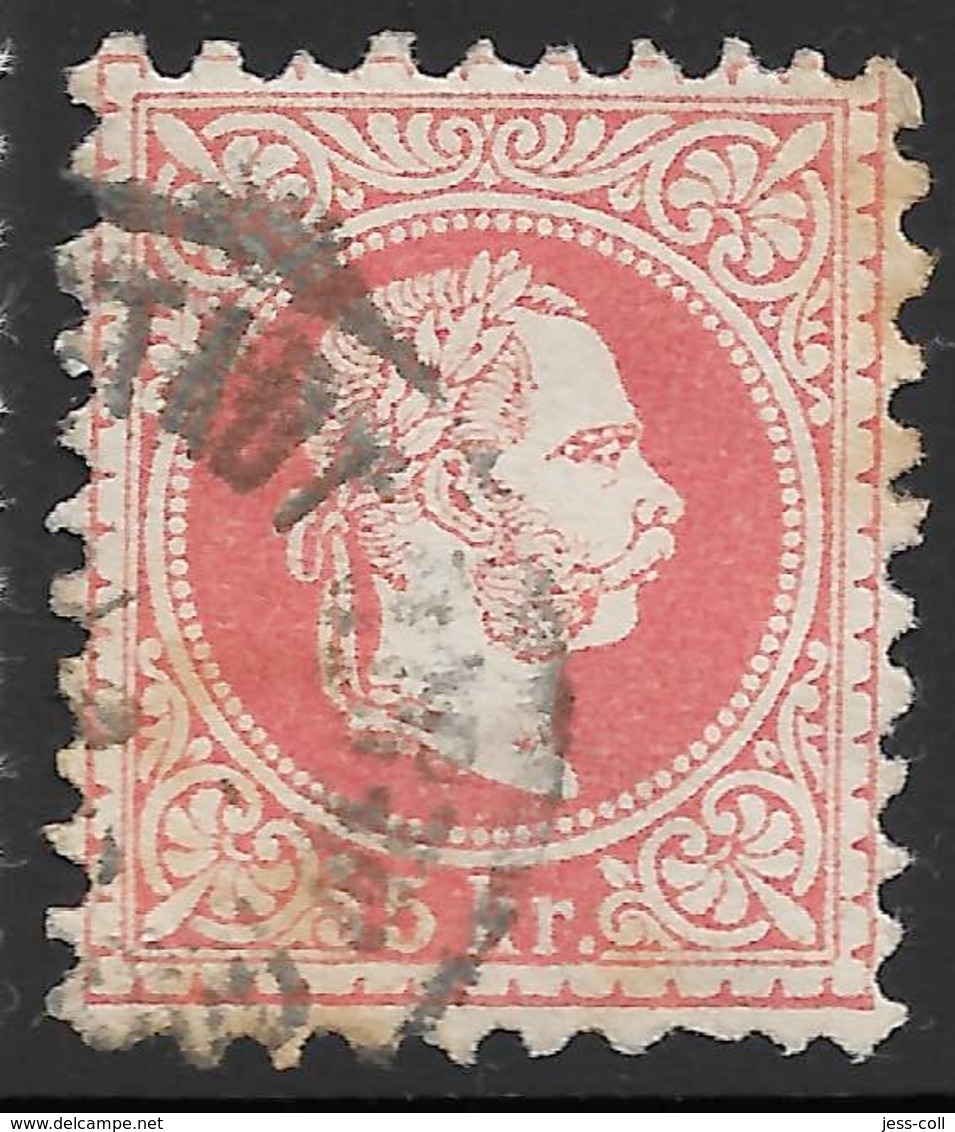 Michel 37 I IIb - 5 Kr Rouge Brique Type II - O - Used Stamps