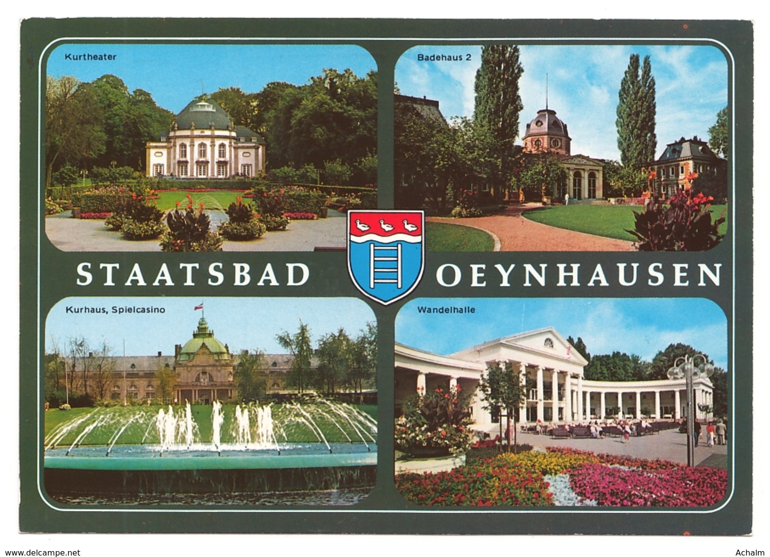 Bad Oeynhausen - Staatsbad - 4 Ansichten - Bad Oeynhausen