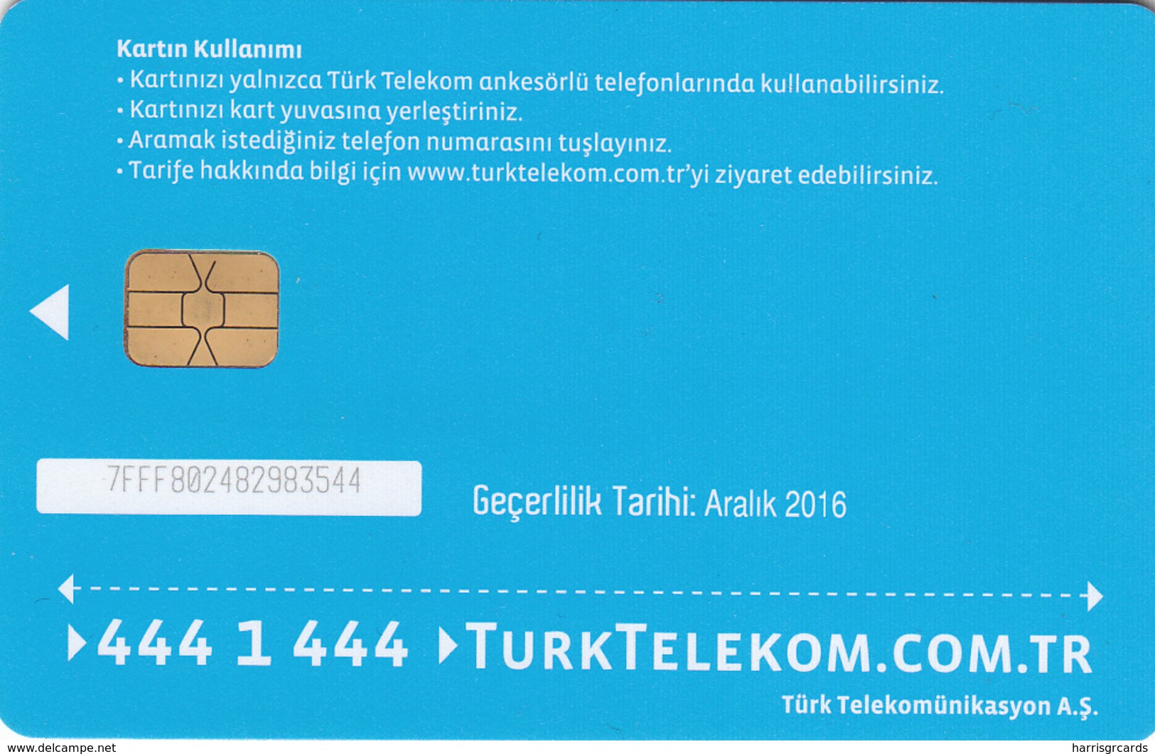 TURKEY - Mutluluk Evinizde ,Aralık 2016, Incard - IN4 ,8₤ Turkish Lira ,05/14 , Used - Turquie