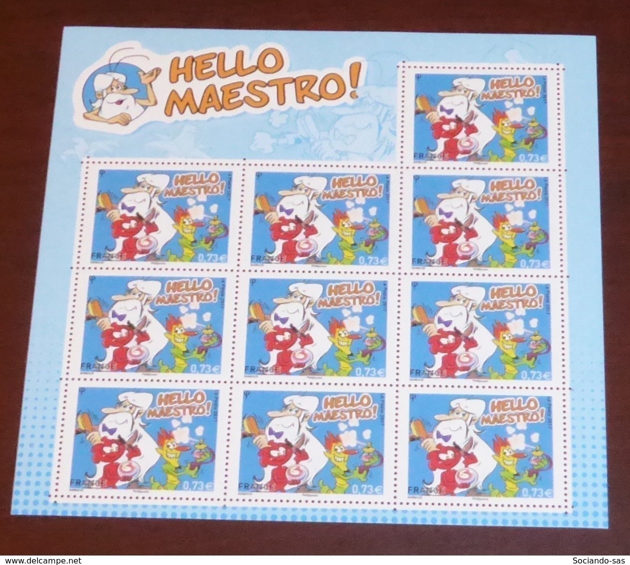 France - 2017 - N°Yv. BF139 - Bloc Hello Maestro - Neuf Luxe ** / MNH / Postfrisch - Mint/Hinged