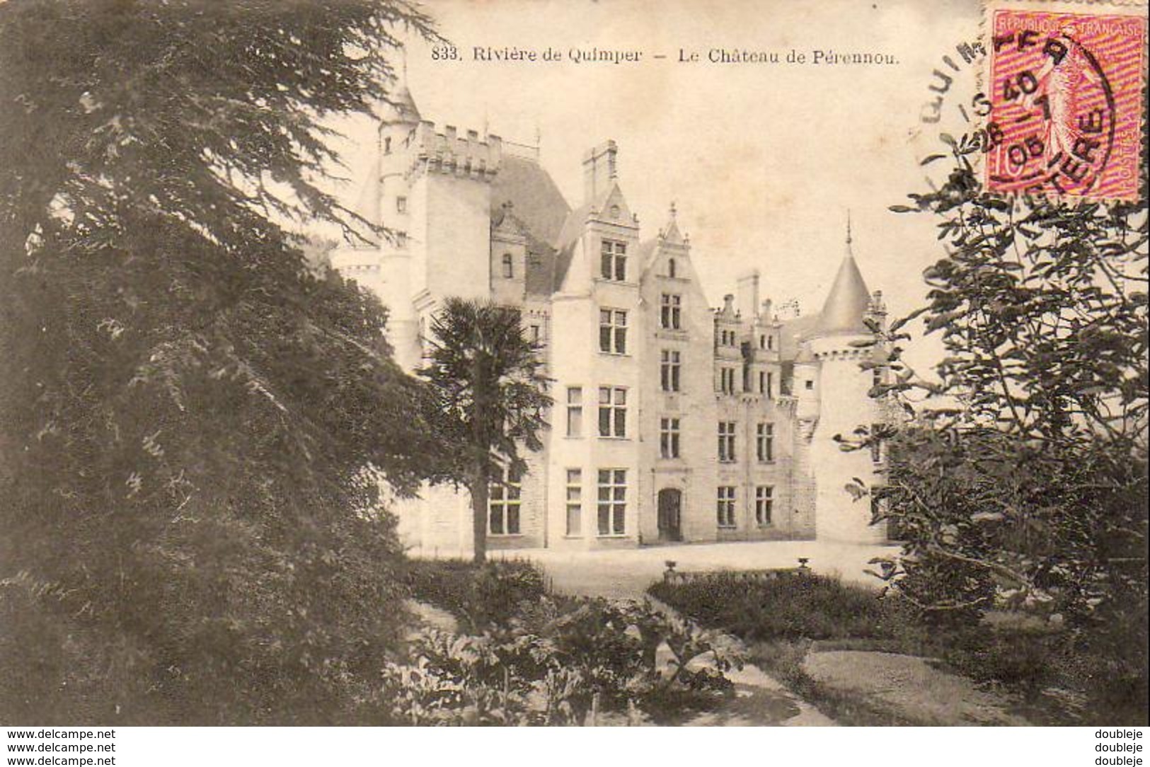 D29  QUIMPER  Le Château Du Pérennou  ..... - Quimper