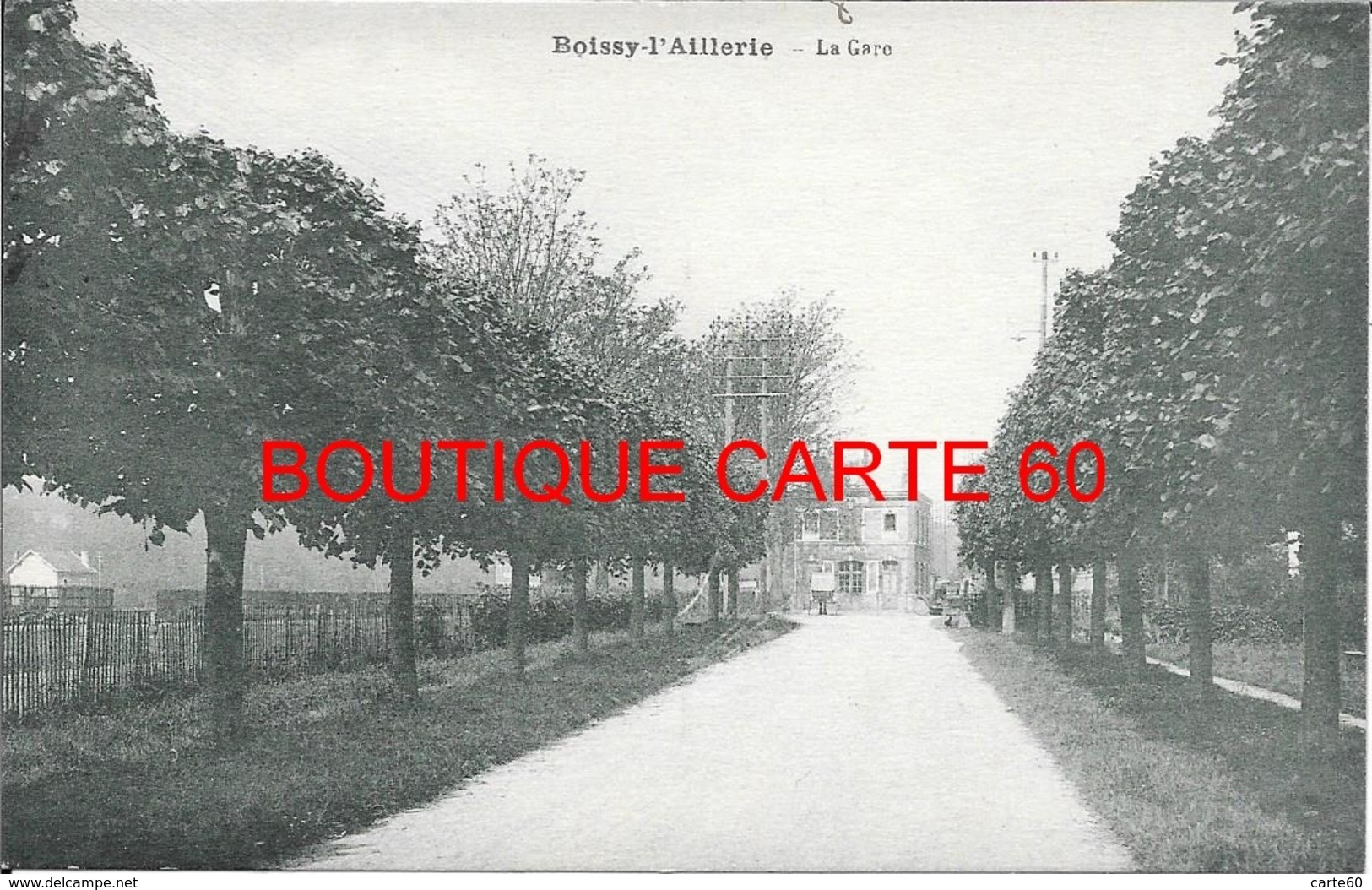 95 - BOISSY - L'AILLERIE - LA GARE - Boissy-l'Aillerie