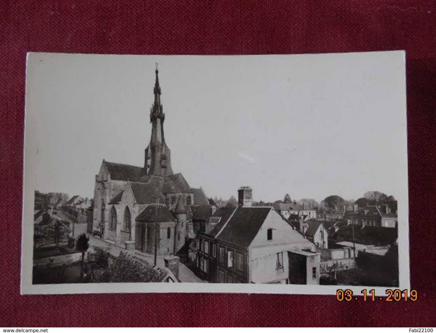 CPSM - Verneuil-sur-Avre - Panorama Et Eglise Notre-Dame - Verneuil-sur-Avre