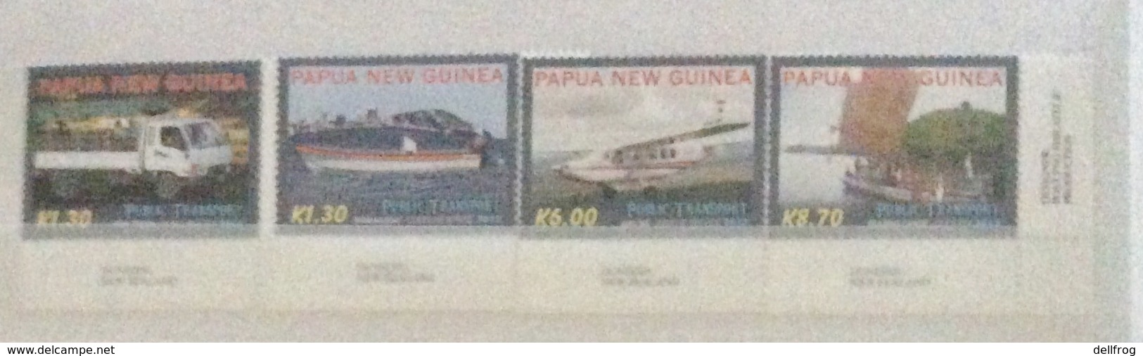 Papua New Guinea-2013 Public Transport Set MNH - Papua New Guinea