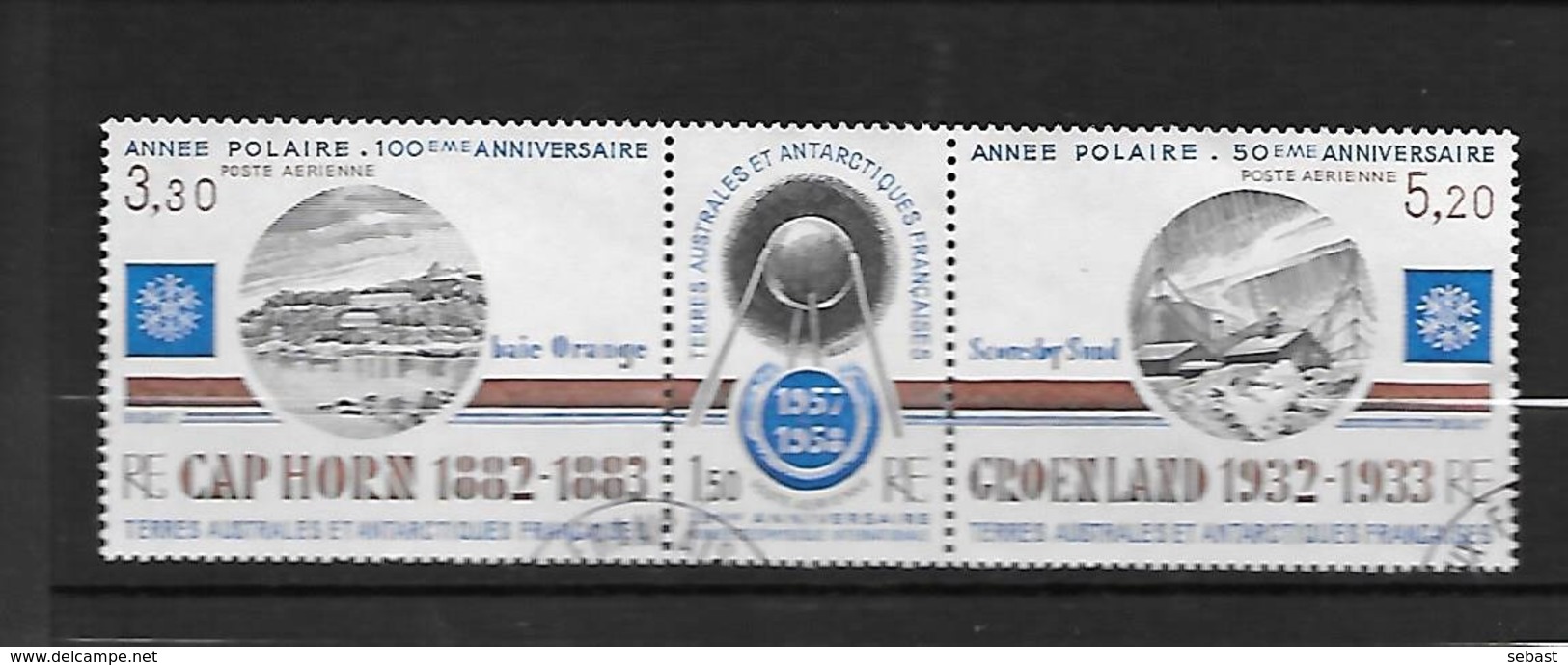 TIMBRE OBLITERE DES TAAF DE 1982 N° YVERT PA 77 A - Used Stamps