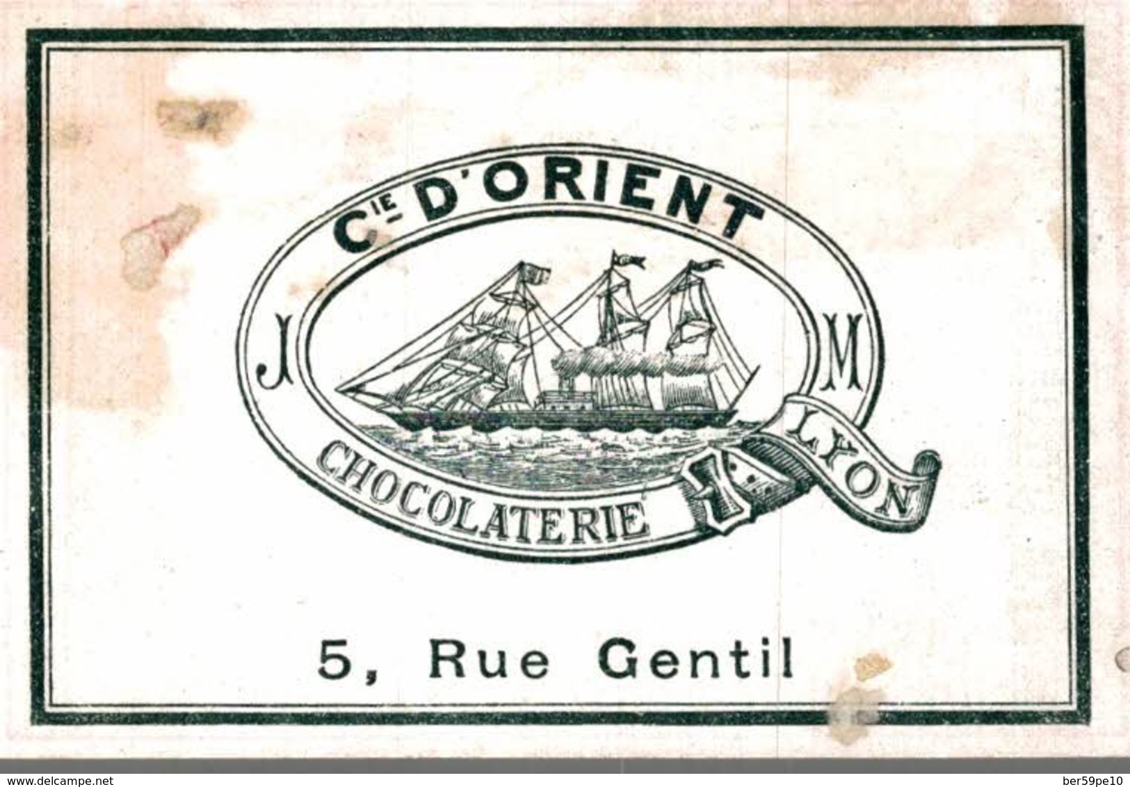 CHROMO  COMPAGNIE D'ORIENT  LYON  ARMEE RUSSE INFANTERIE GARDE FRONTIERE COLONEL D'INFANTERIE - Altri & Non Classificati