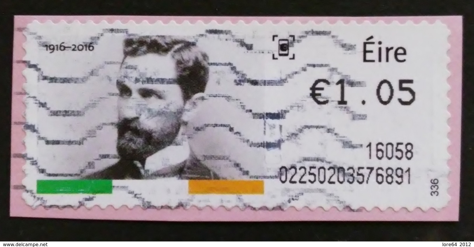 IRLANDA ATM 2016 - Affrancature Meccaniche/Frama