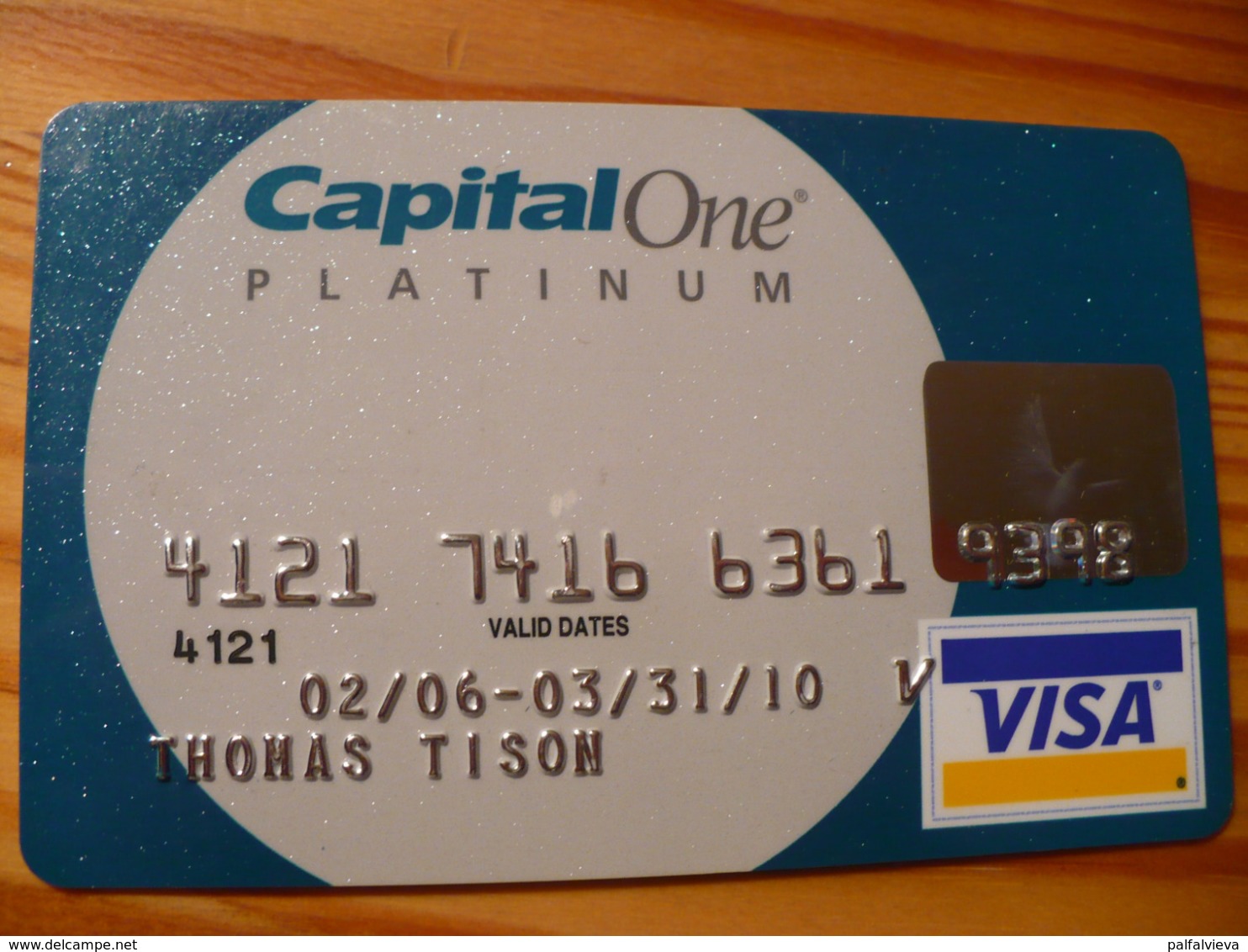 Capital One VISA Credit Card USA - Cartes De Crédit (expiration Min. 10 Ans)