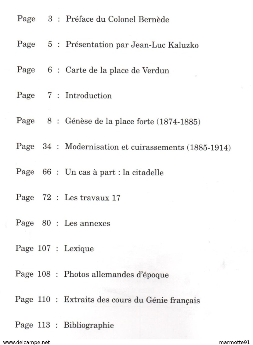 LE BOUCLIER ABANDONNE LA PLACE DE VERDUN 1874 1918 FORTIFICATION CITADELLE PLACE FORTE FORT - Francese