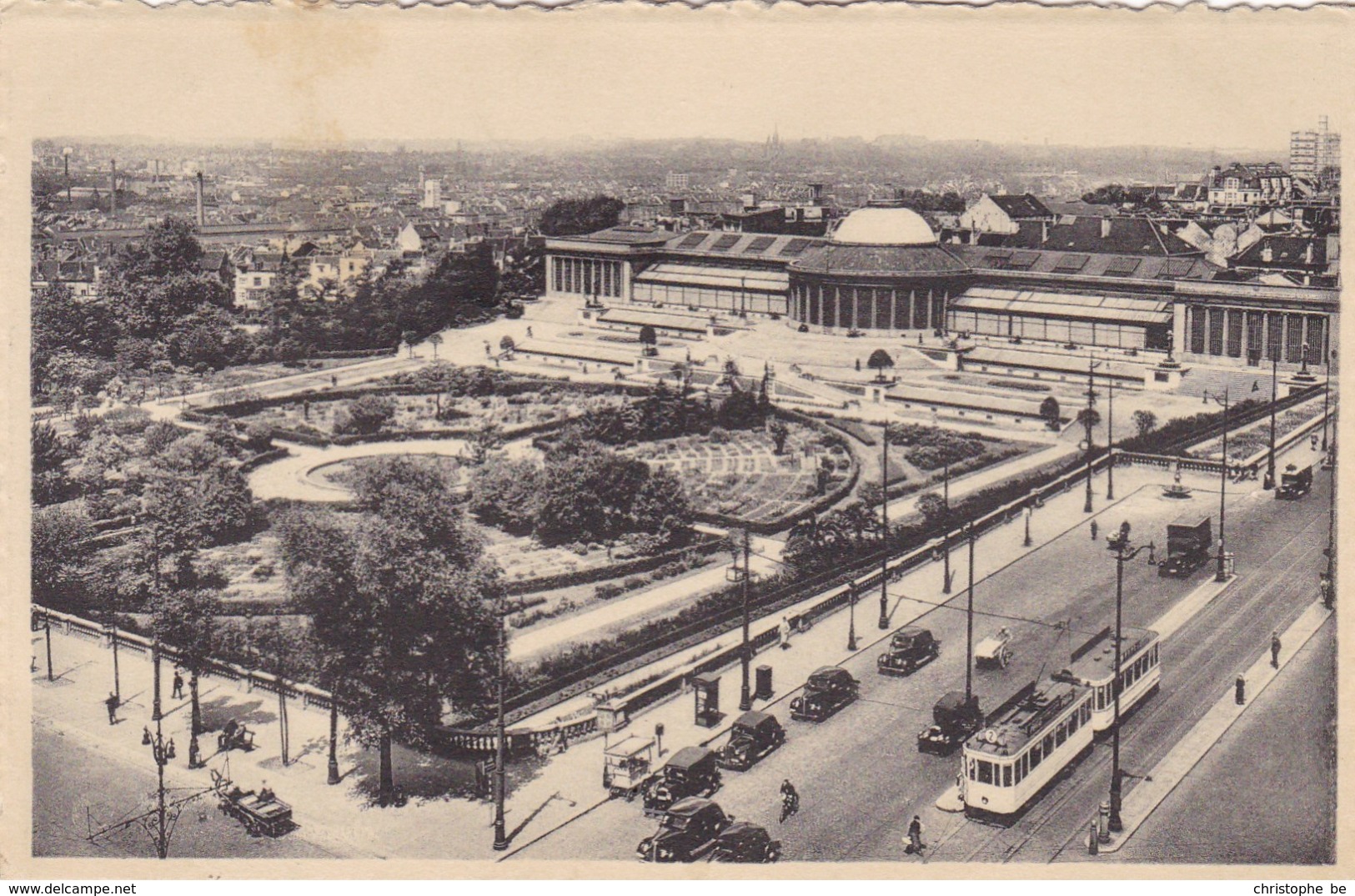 Brussel, Bruxelles, Plantentuin (pk62744) - Panoramische Zichten, Meerdere Zichten