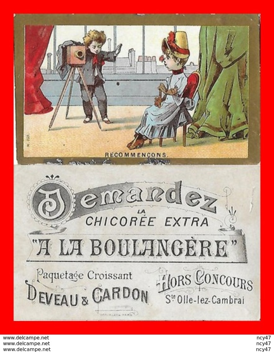 CHROMOS. Chicorée "A LA BOULANGERE" (Deveau & Cardon)  Le Photographe..S1213 - Tee & Kaffee