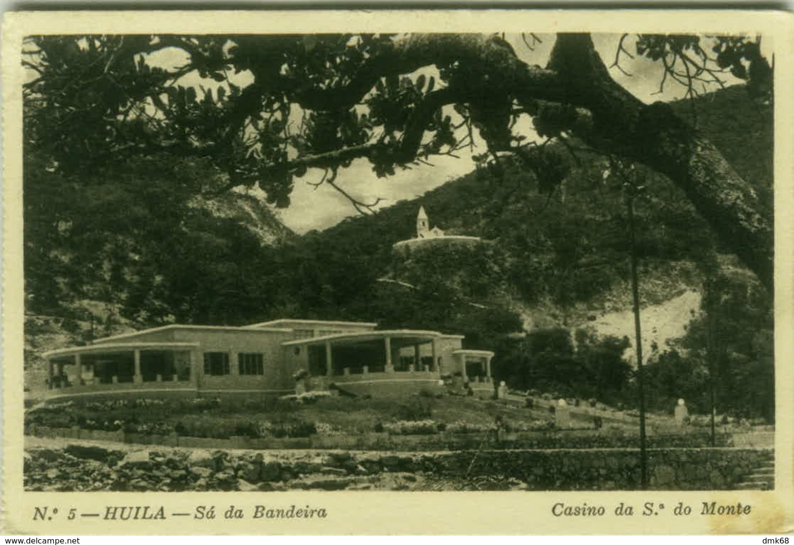 AFRICA - ANGOLA - HUILA / SA DA BANDEIRA - CASINO DA S. DO MONTE - FOTO DE DECIO - EDICAO RADIO FOTO BAZAR 1940s (5510) - Angola