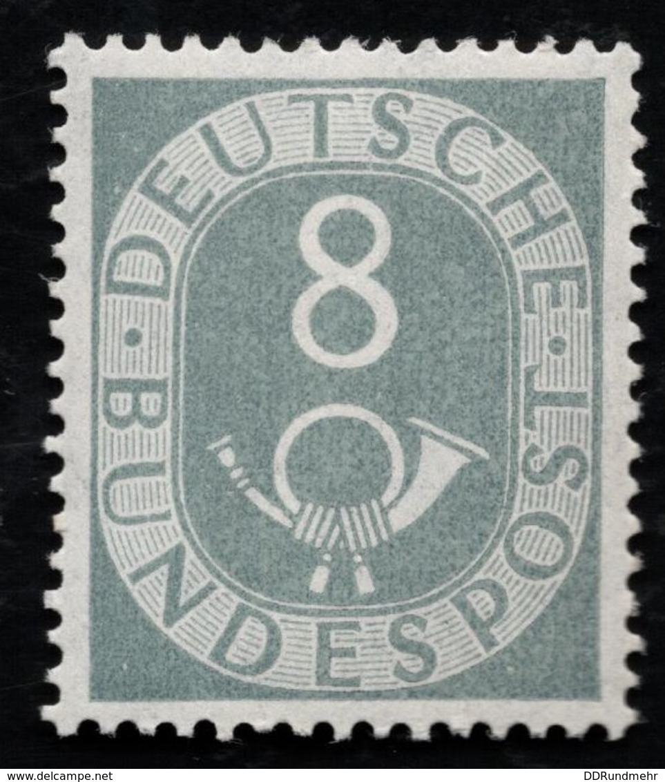 1951 - 52 Mi Posthorn  DE 127 Sn DE 674 Yt DE 13 Sg DE 1049 AFA DE 1090 Postfrisch Xx - Ungebraucht