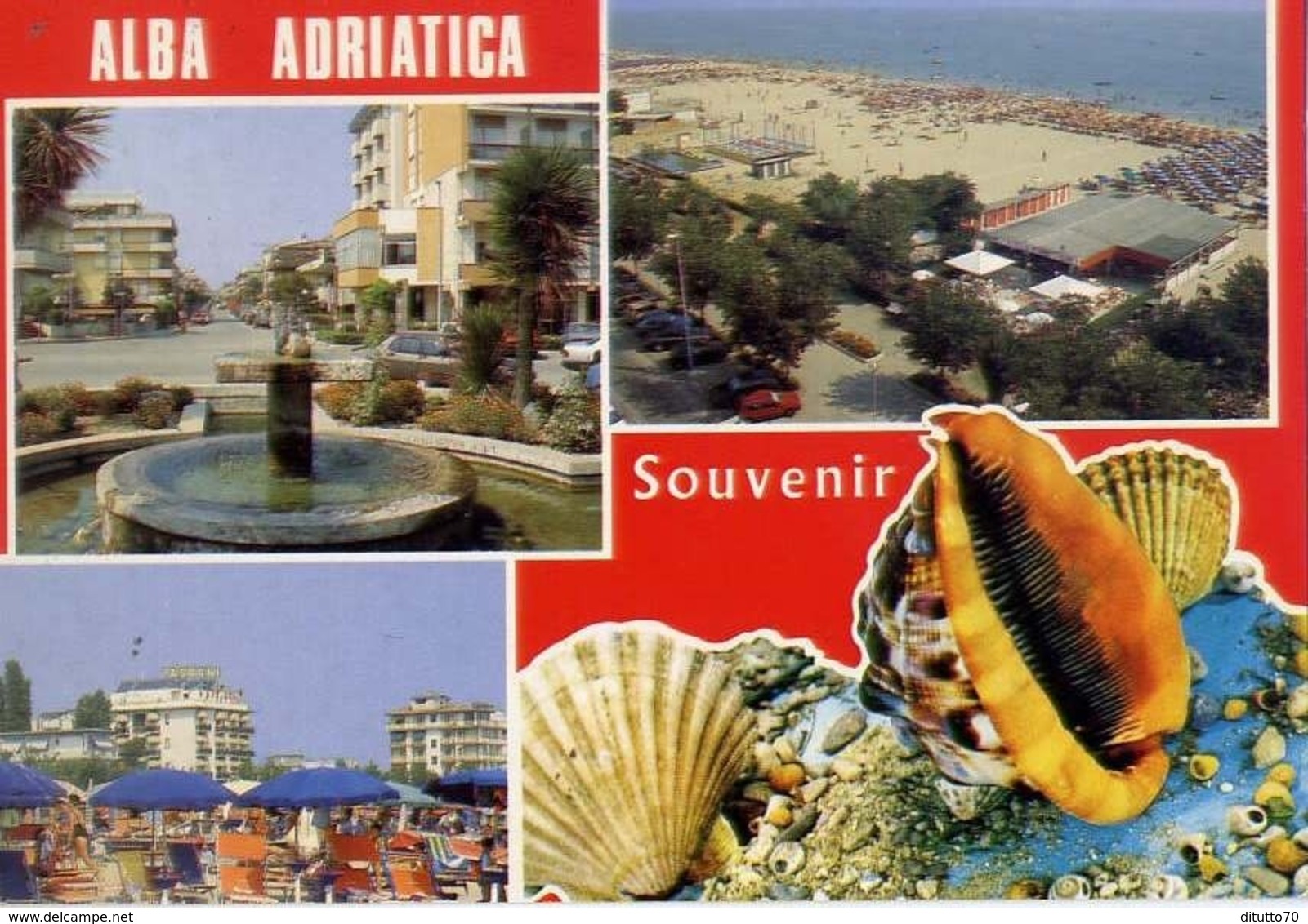 Alba Adriatica - Souvenir - Formato Grande Viaggiata – E 14 - Teramo