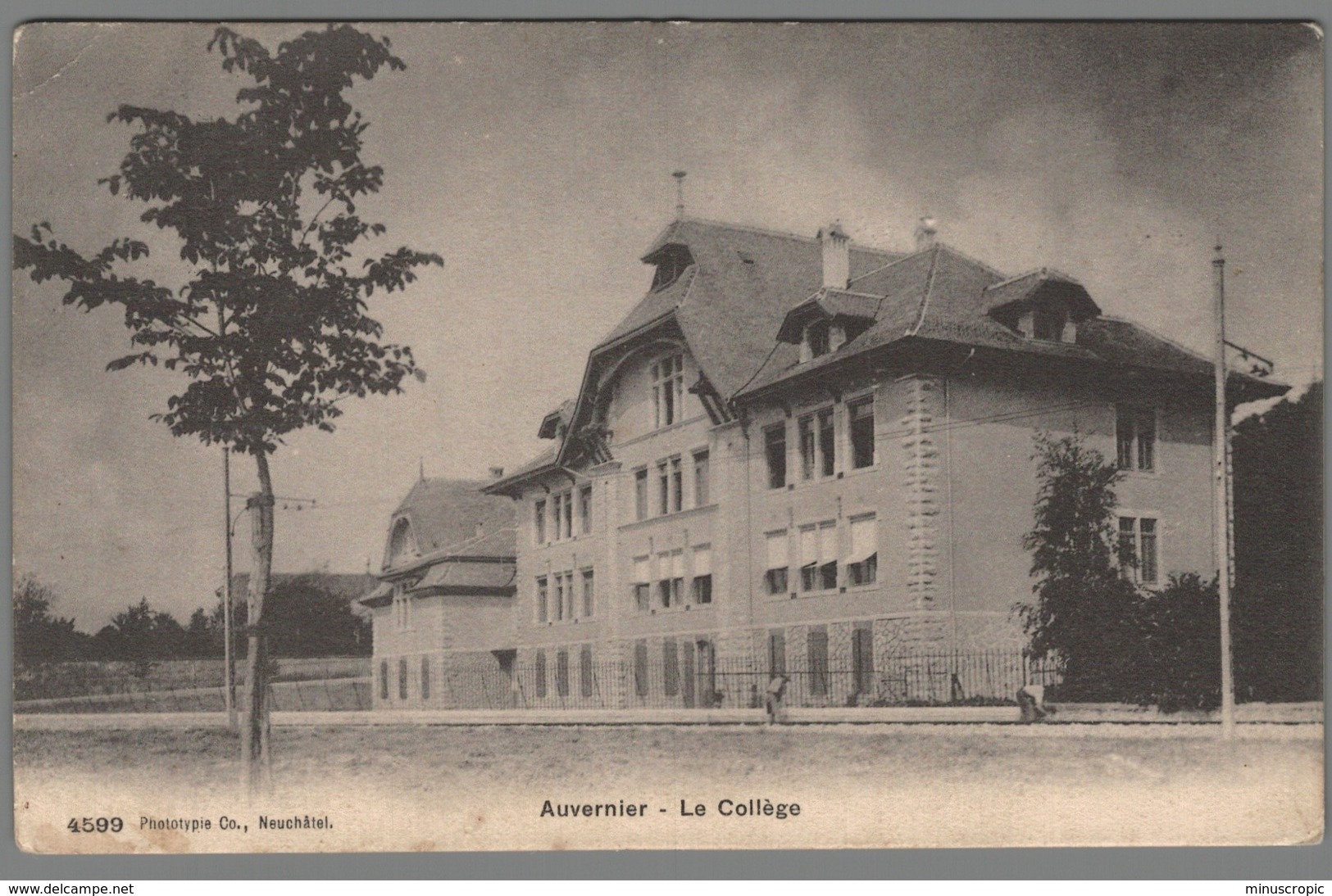 CPA Suisse - Auvernier - Le Collège - Auvernier