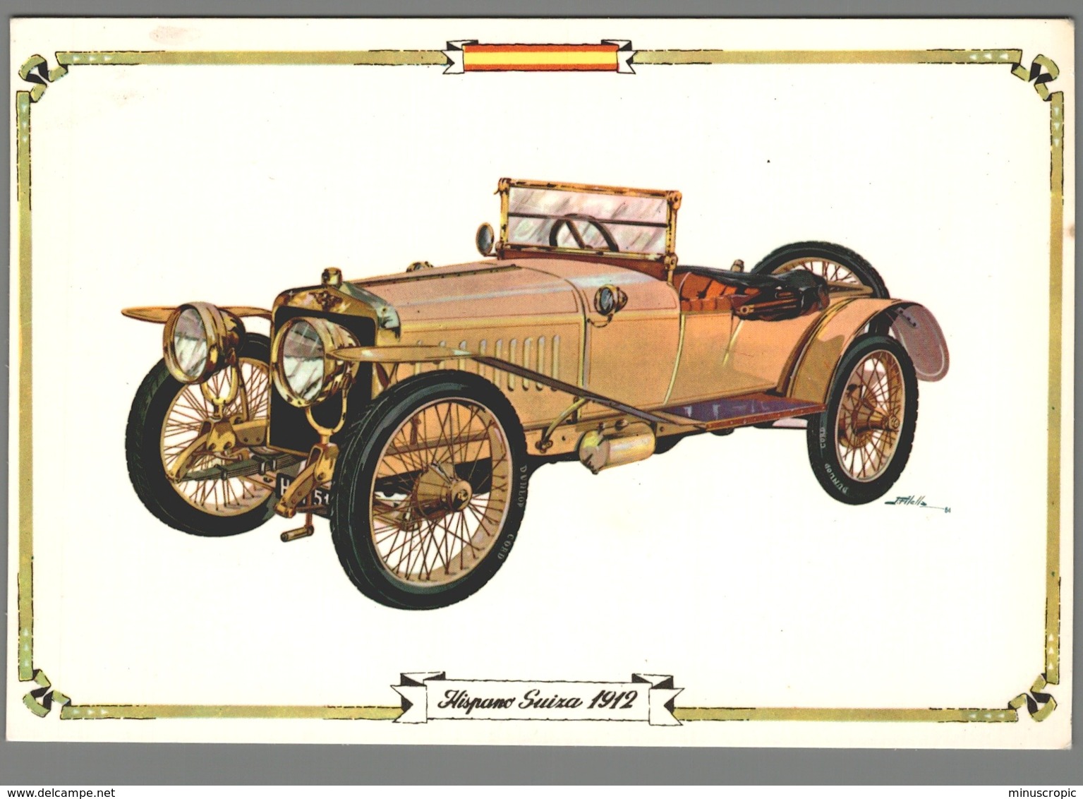CPM Automobile - Hispano Suiza 1912 - Passenger Cars