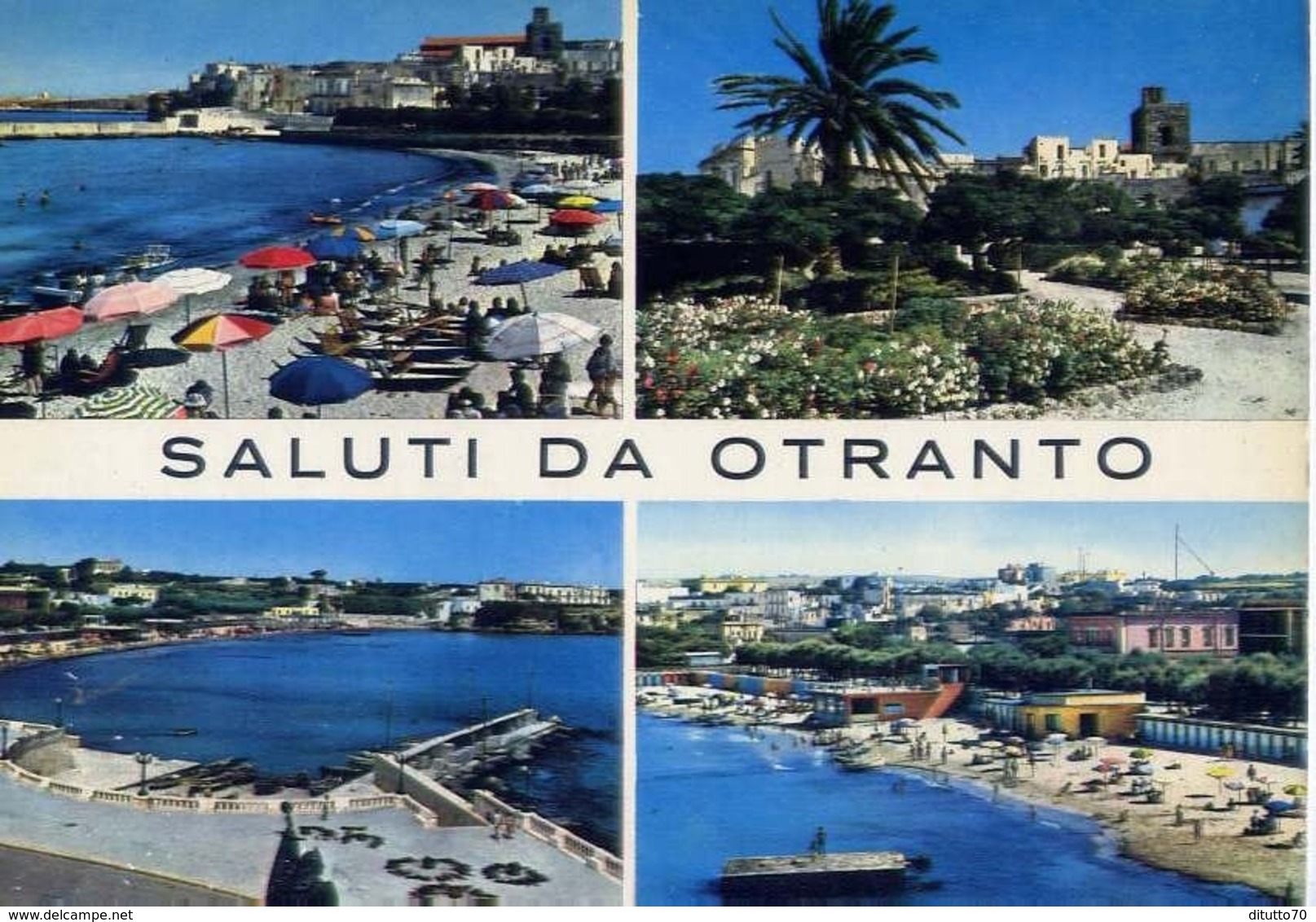 Saluti Da Otranto - Formato Grande Viaggiata – E 14 - Lecce