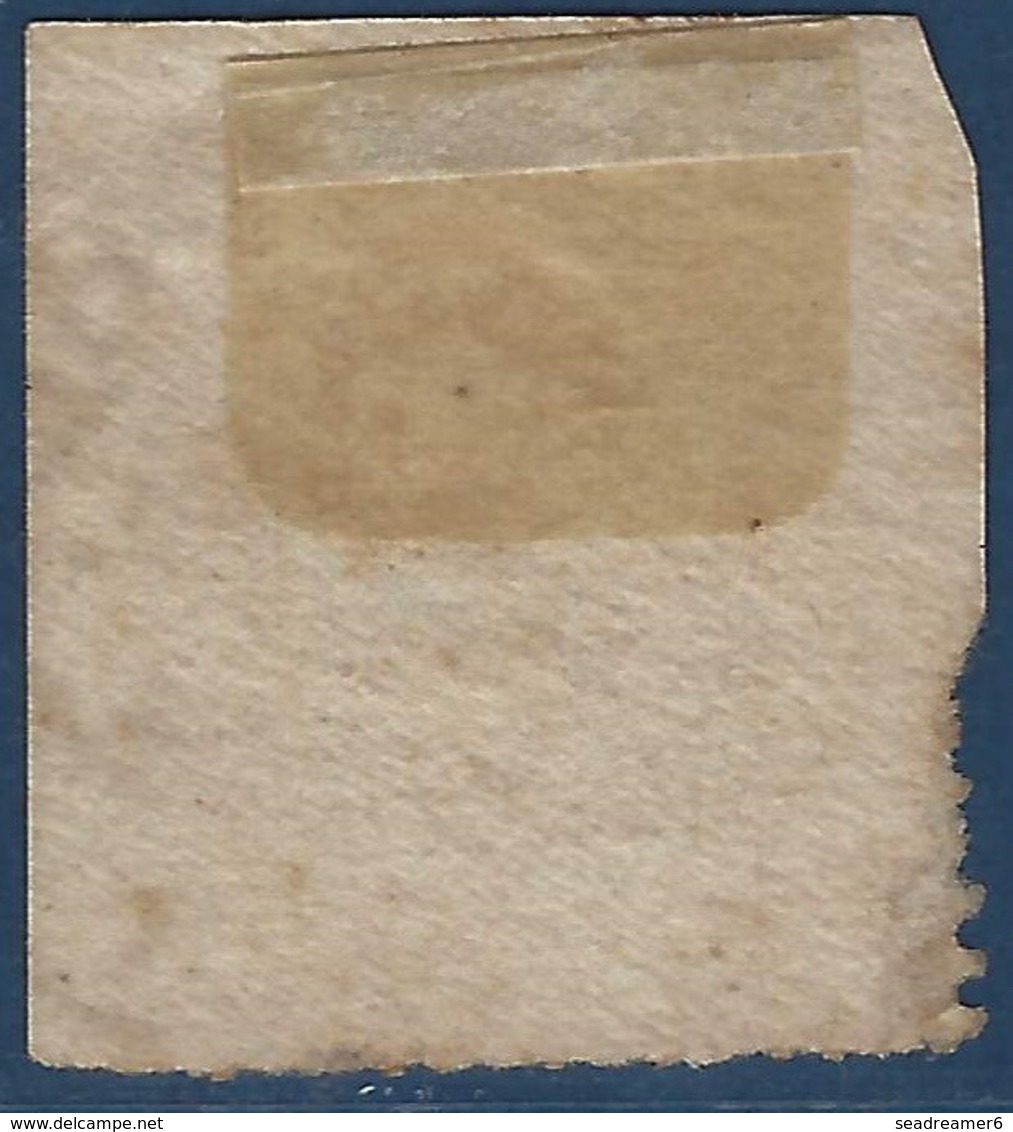 France Colonies Zanzibar Fragment Sage 50 Rose Sur Rose Obl Dateur De Zanzibar Avr 1892 TTB - Used Stamps
