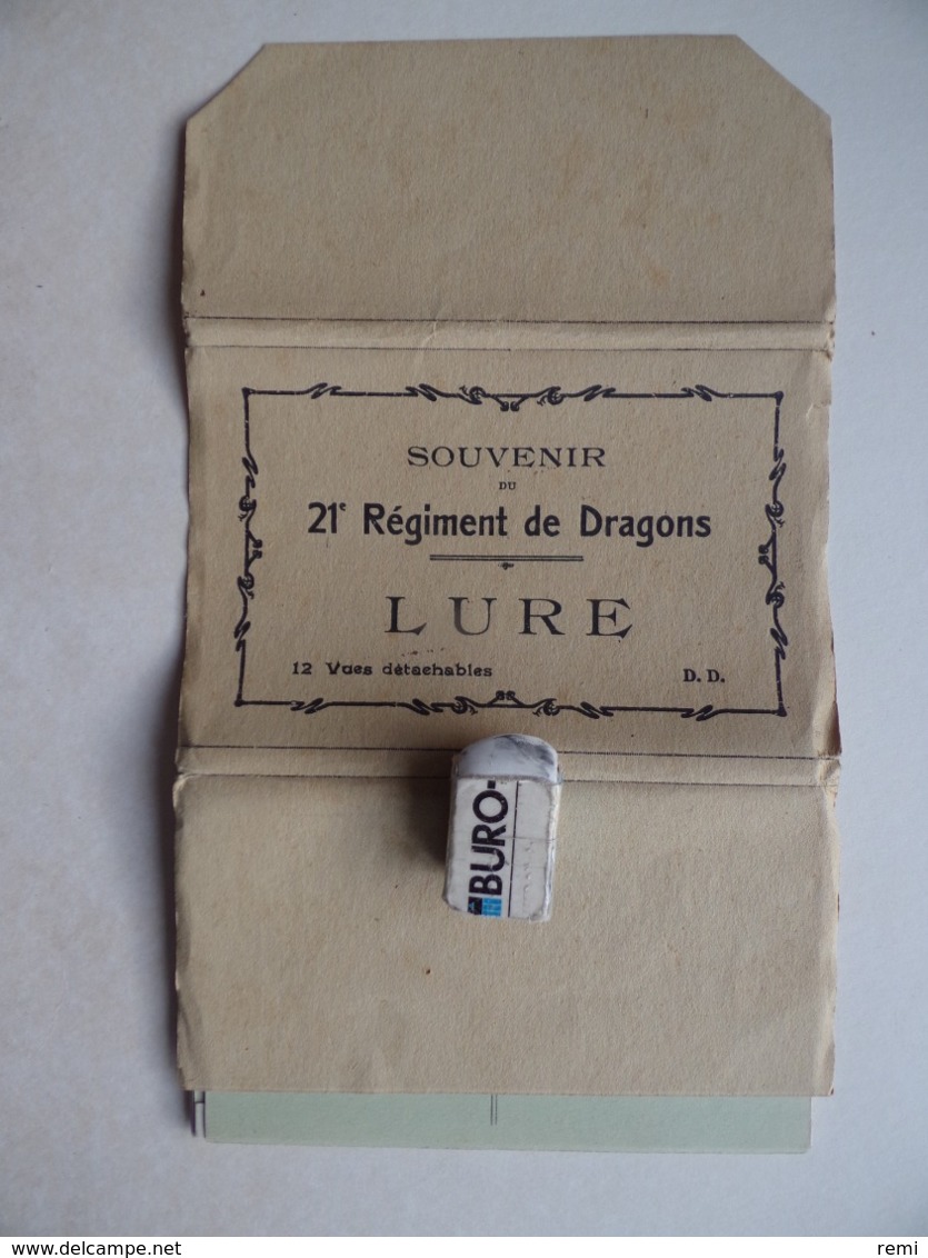 Album Complet De 12 Cartes Postales Du 21 è Régiment De DRAGONS à LURE Haute-Saône - Regimientos