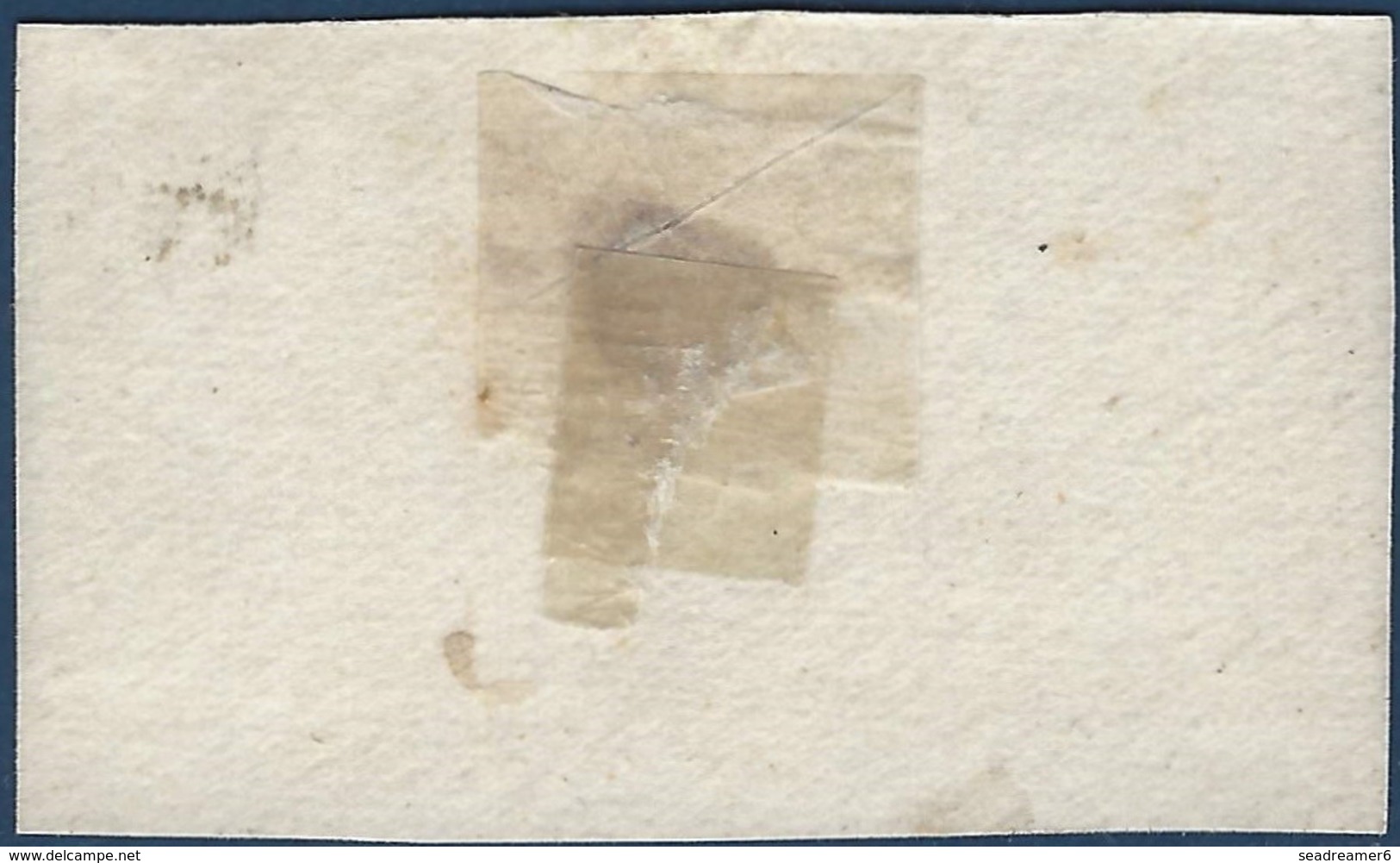 France Colonies Mixte Chine Fragment Sage 25c Rose + 2 Petits Candarins 3c Violet Grand Cachet Customs RRR - Usados