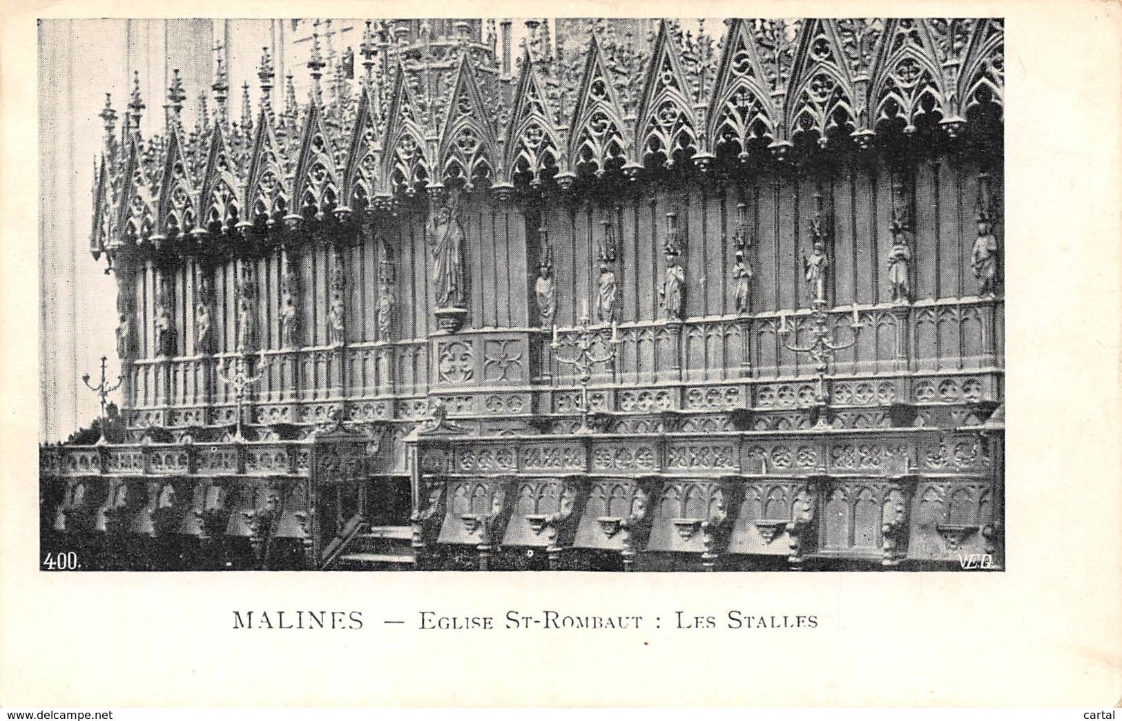MALINES - Eglise St-Rombaut - Les Stalles - Malines