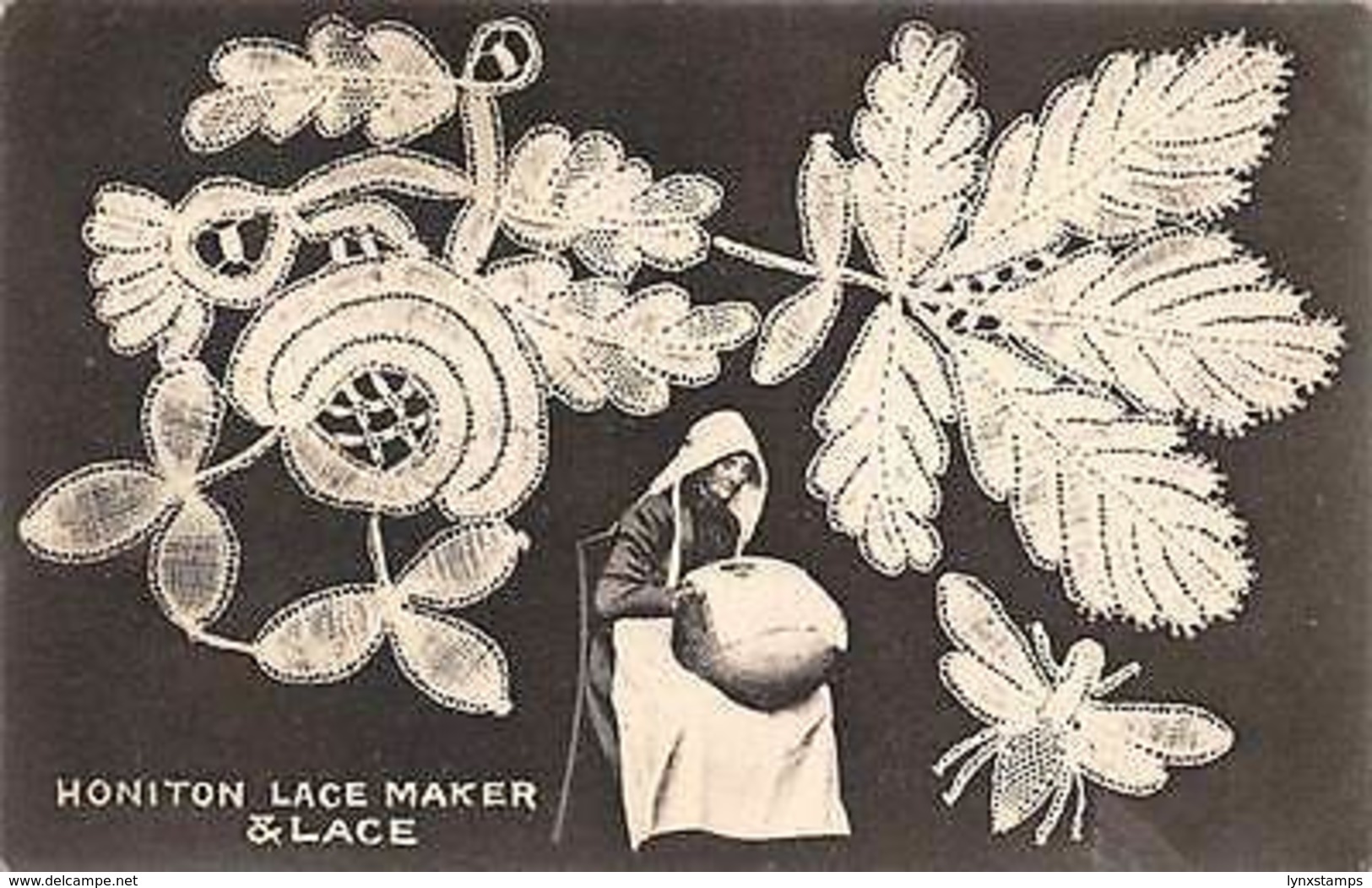 Honiton Lace Maker & Lace, Souvenir 1906 - Sonstige & Ohne Zuordnung