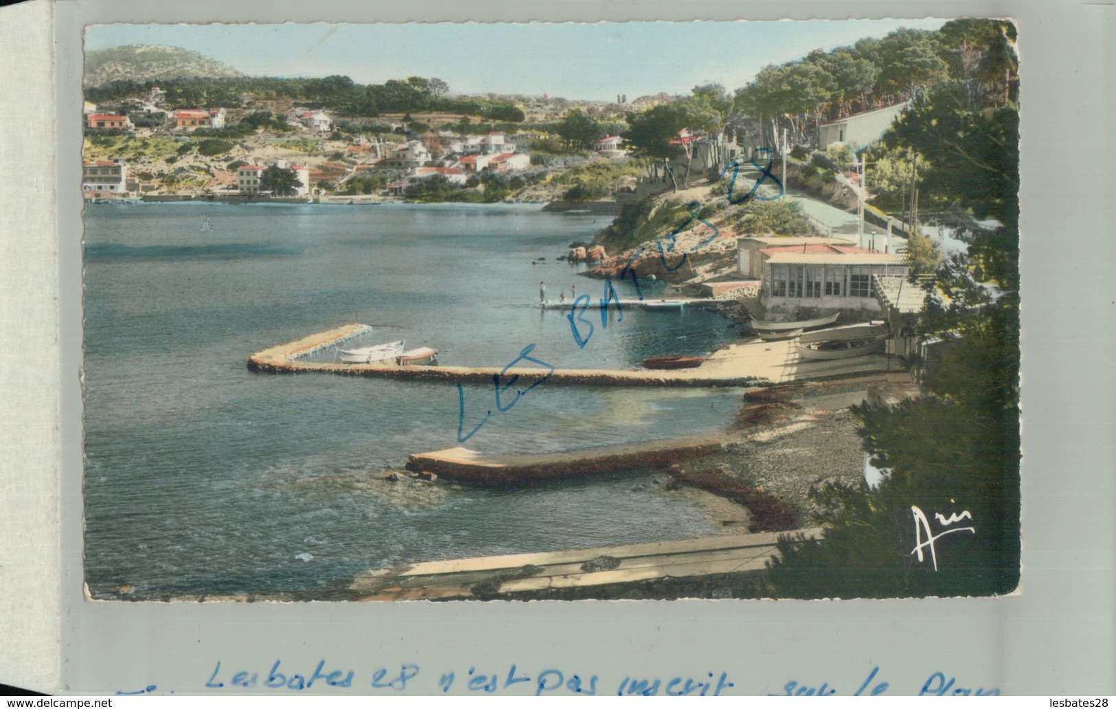 CPA 83 BANDOL-SANARY- Le Petit Port De La Gorguette   OCT 2019 Chris  619 - Bandol