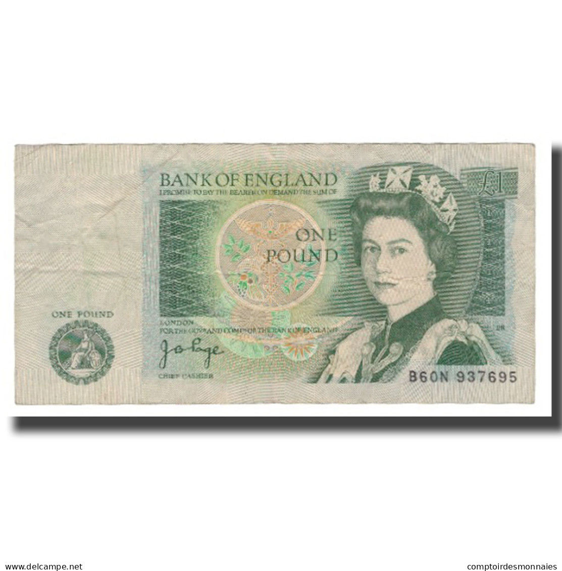 Billet, Grande-Bretagne, 1 Pound, Undated (1978-84), Undated (1978-1980) - 1 Pound