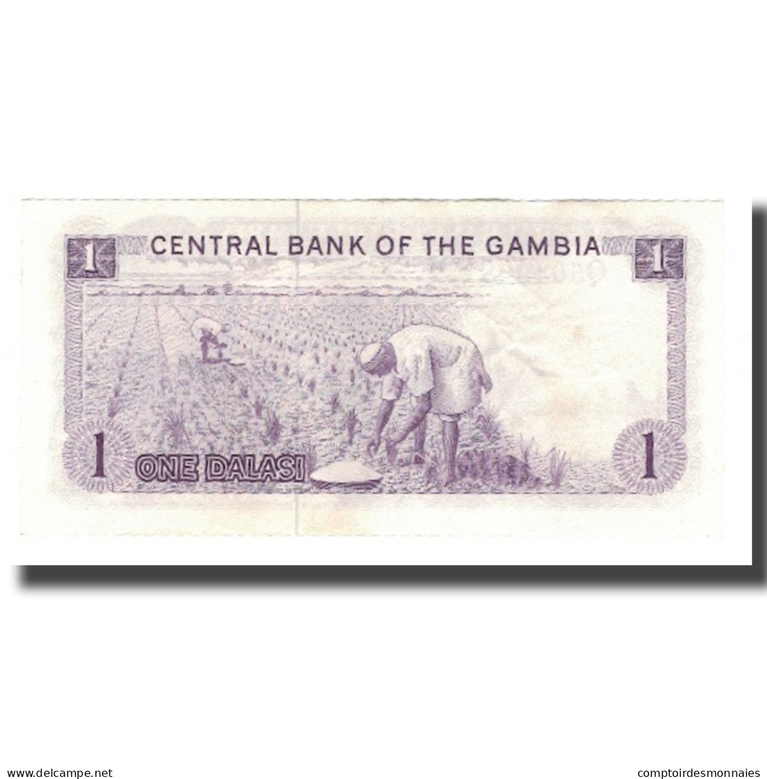 Billet, The Gambia, 1 Dalasi, UNDATED (1971-1987), KM:4f, SUP+ - Gambia