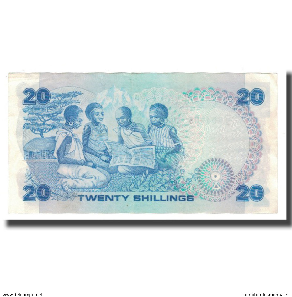 Billet, Kenya, 20 Shillings, 1981, 1981-01-01, KM:21a, SUP - Kenya